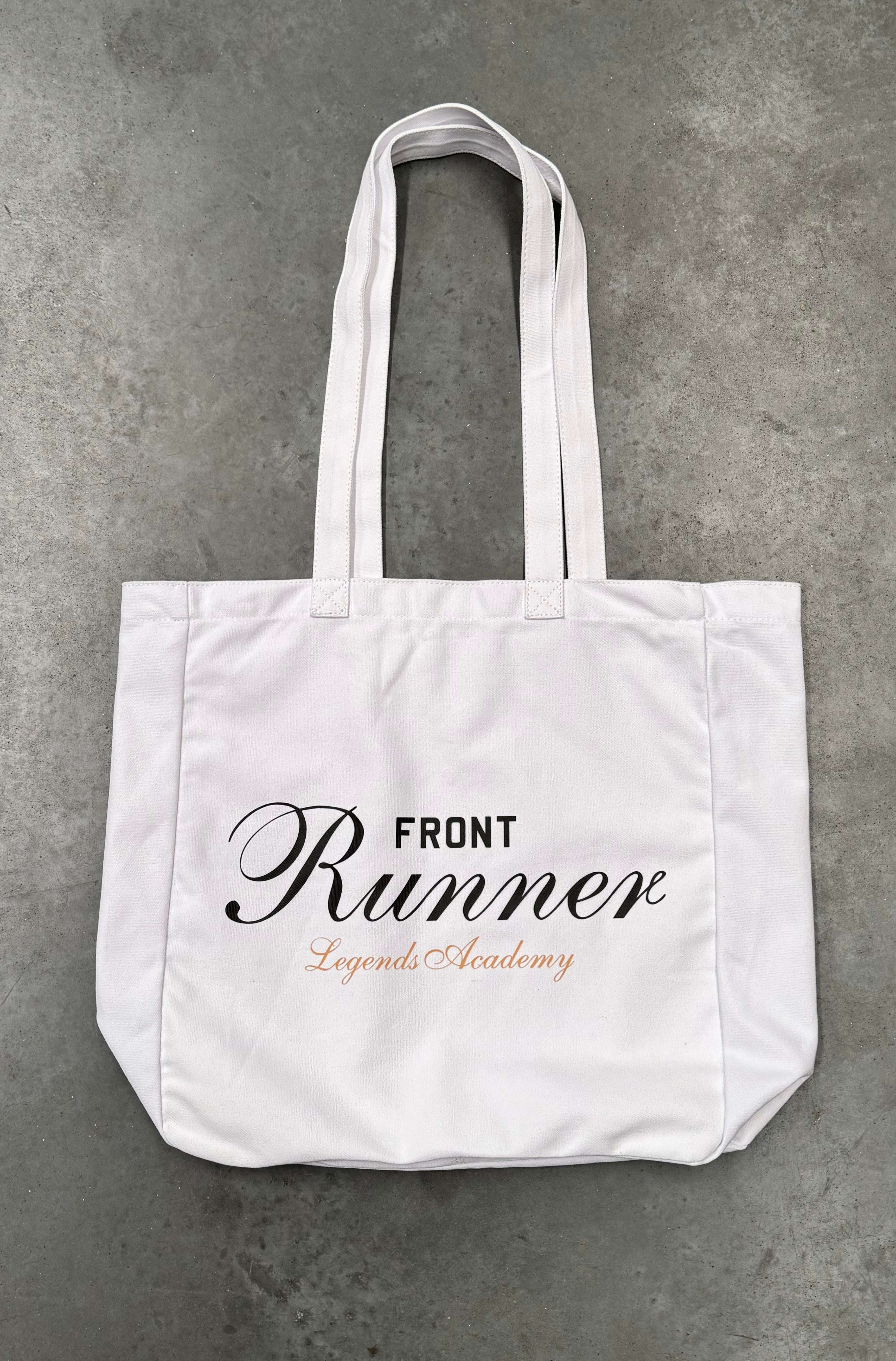 White Legends Academy Canvas Tote Bag