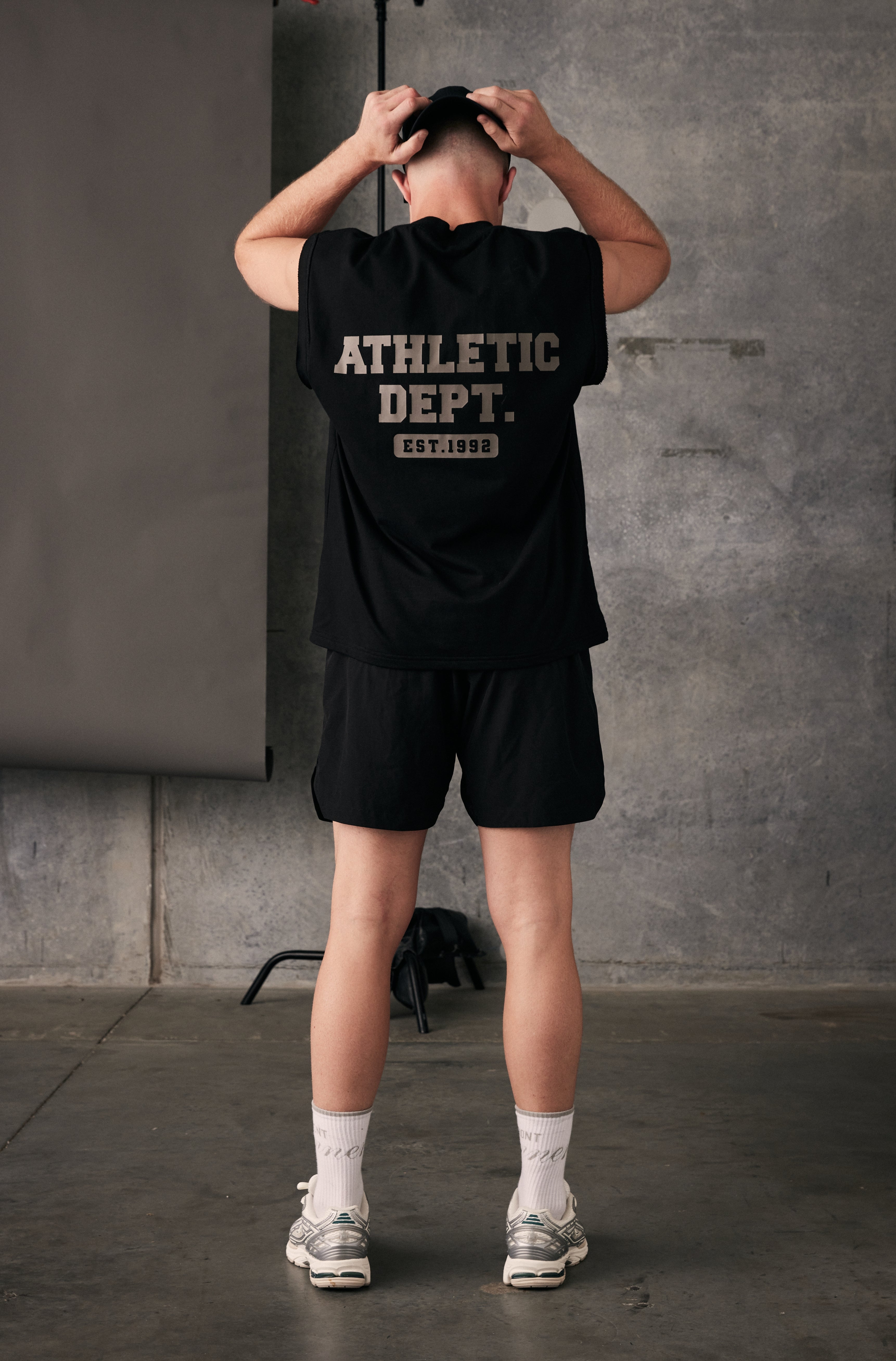 Black Roadrunner Tank Top for Men