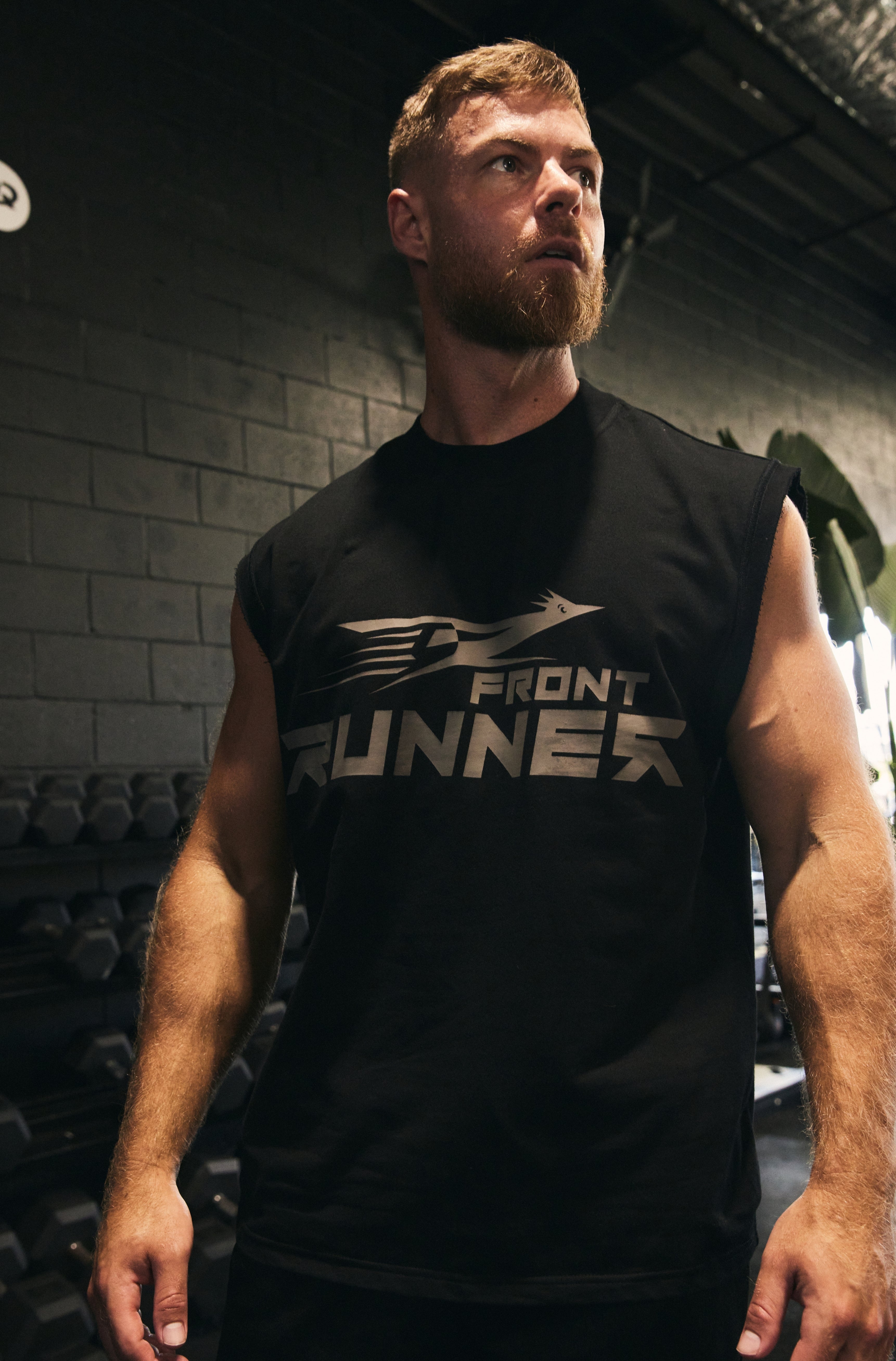 Black Roadrunner Tank Top for Men