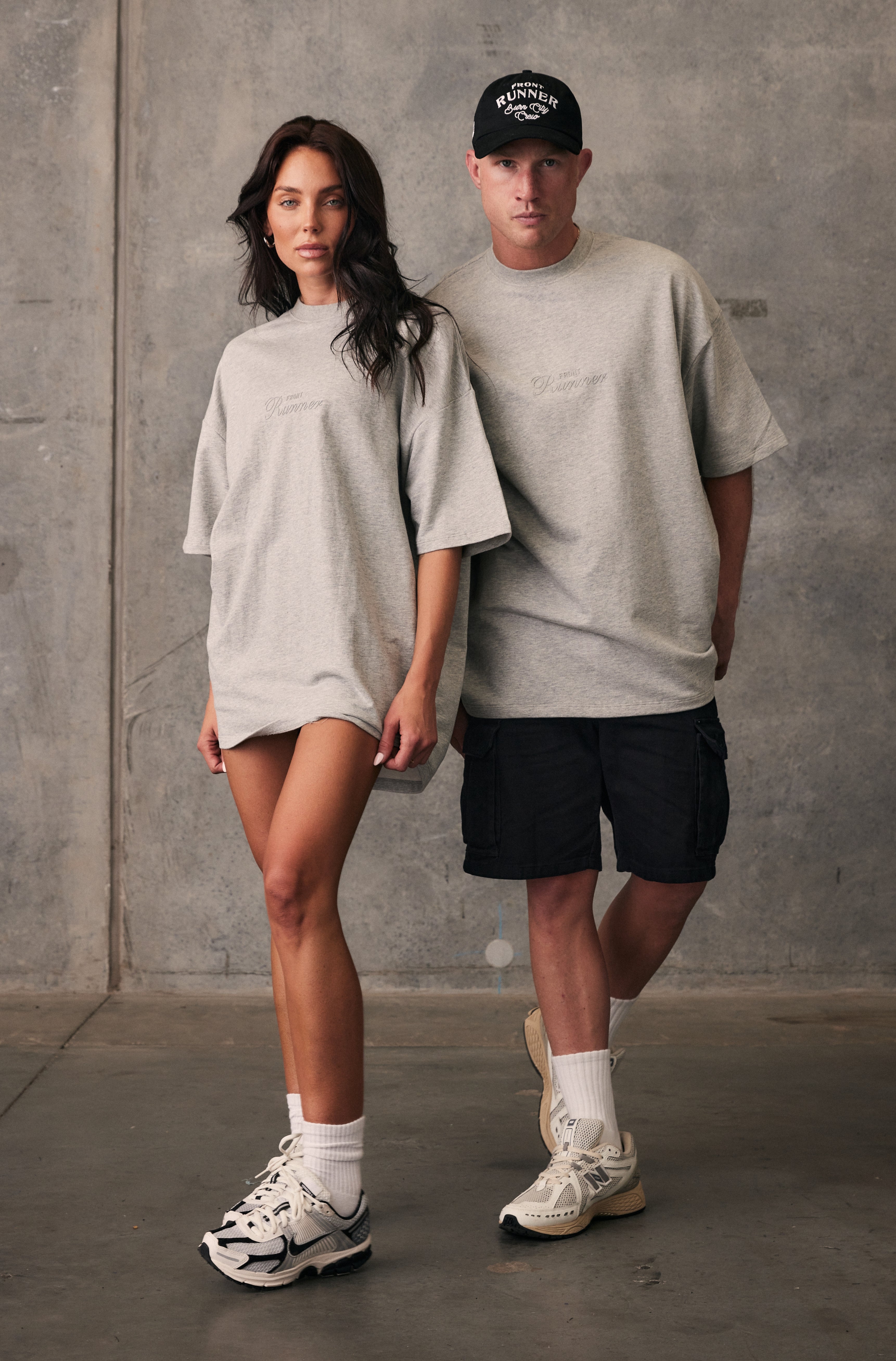Classic Grey Marle Staple T-Shirt