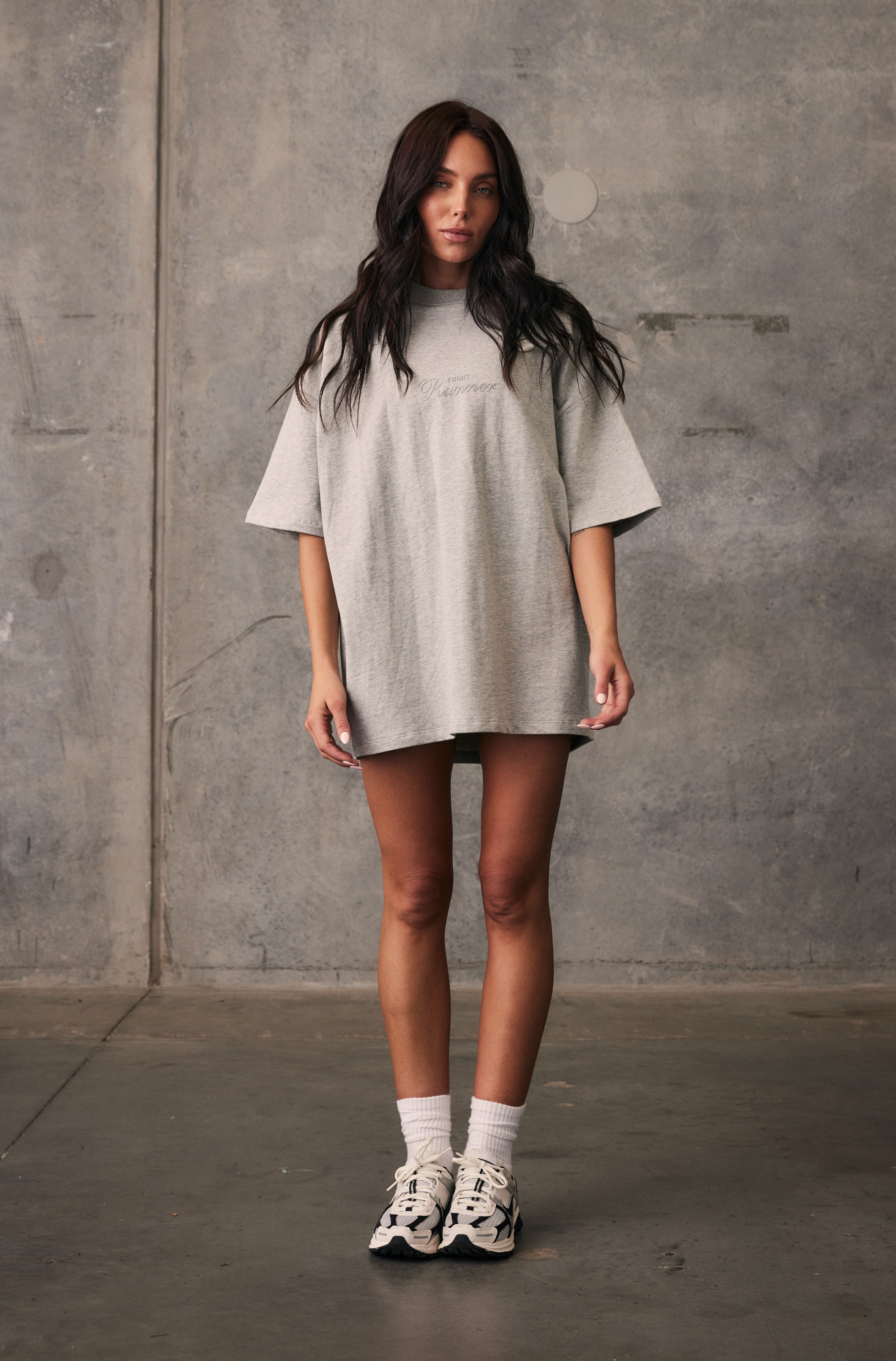 Classic Grey Marle Staple T-Shirt