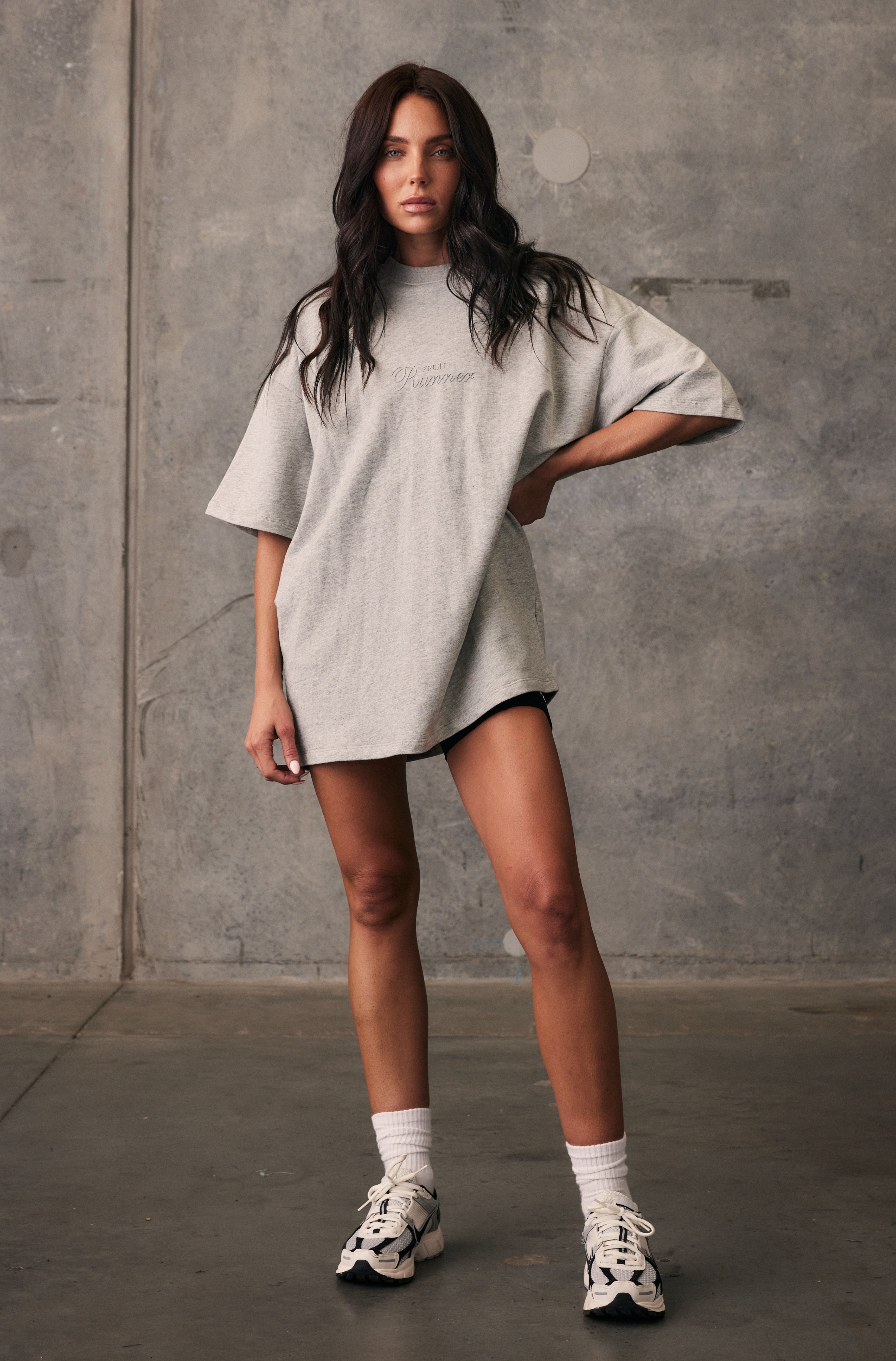Classic Grey Marle Staple T-Shirt