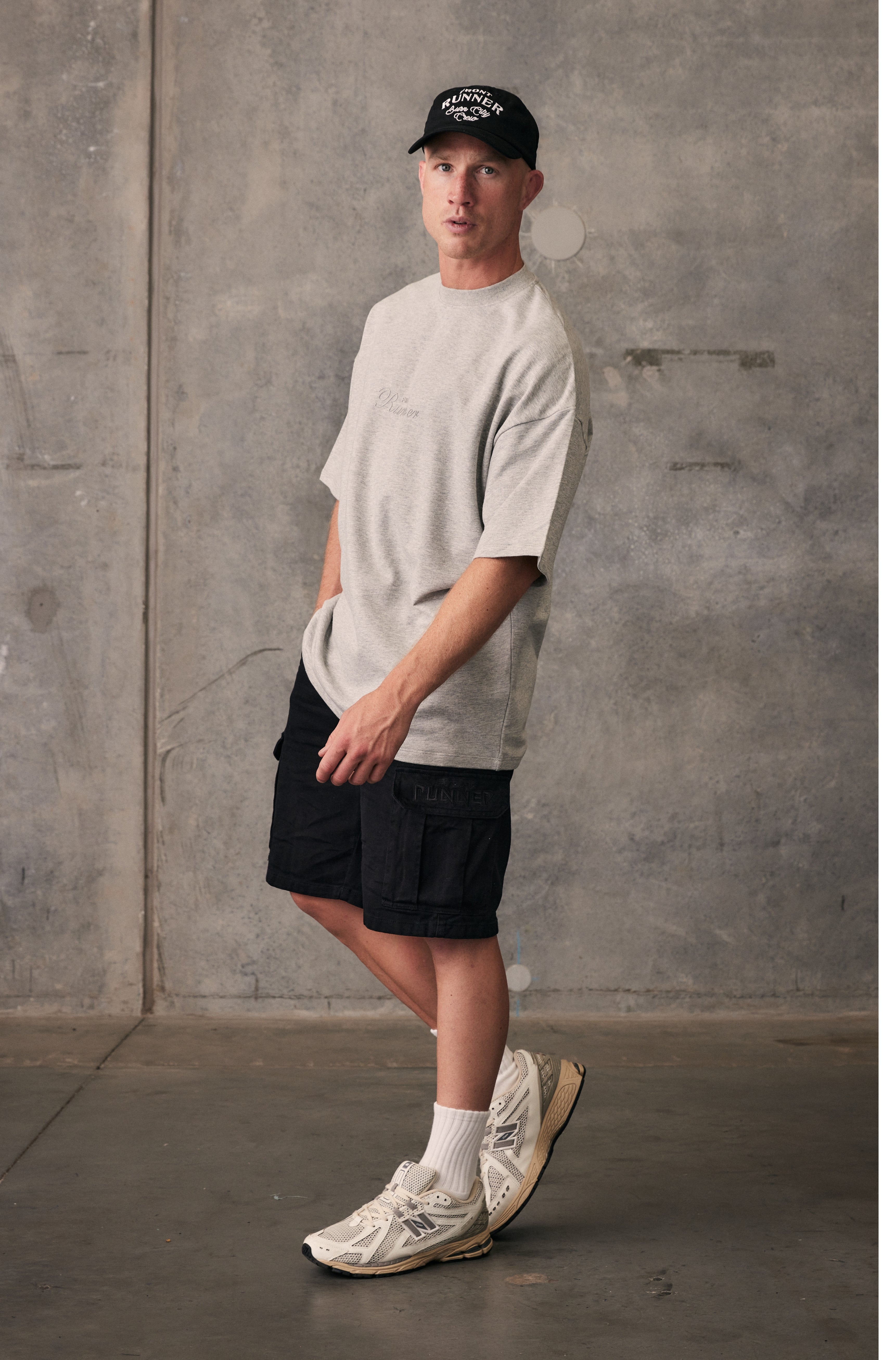 Classic Grey Marle Staple T-Shirt