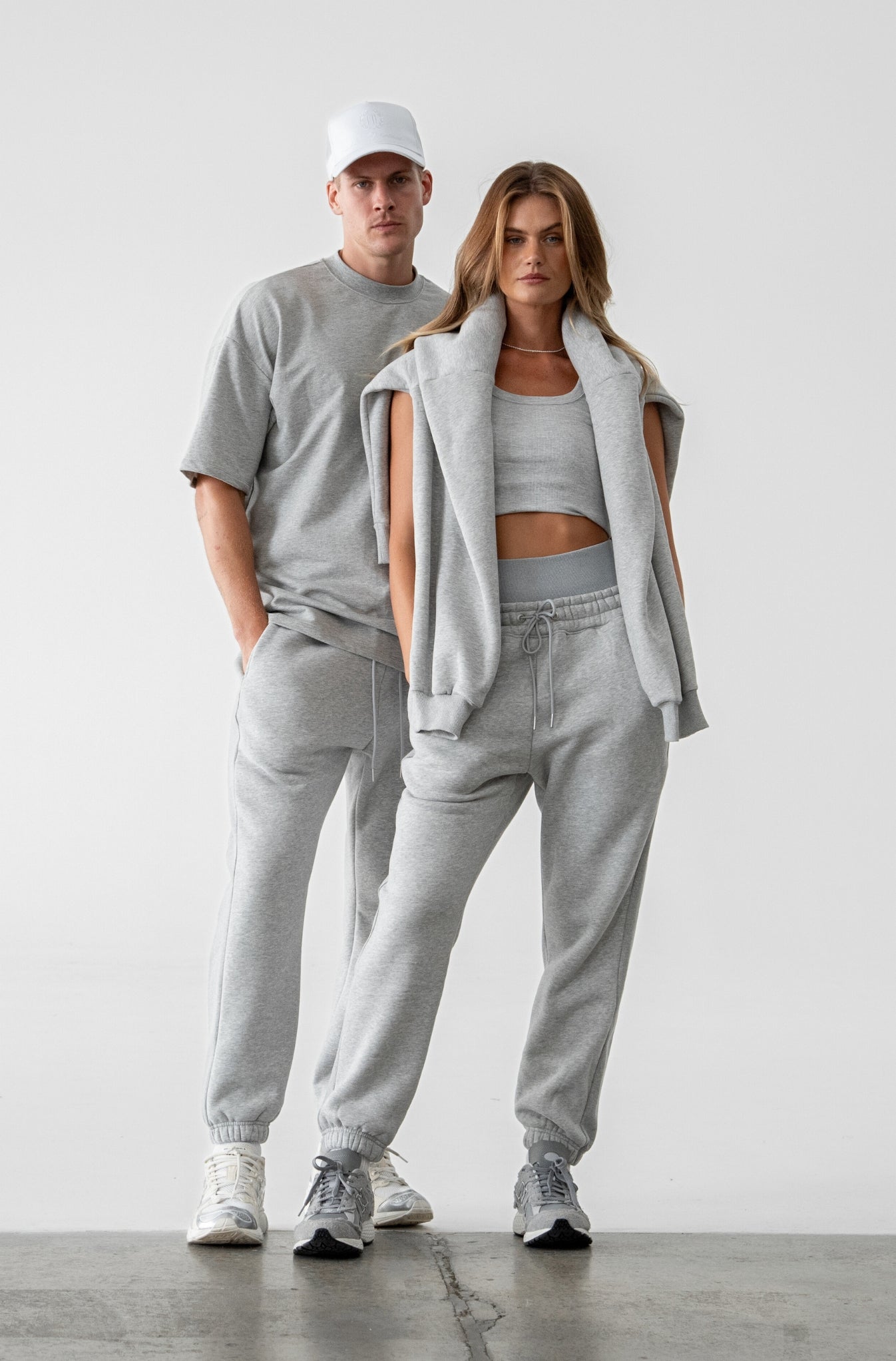 Grey Marle Sweatpants for Comfort & Style