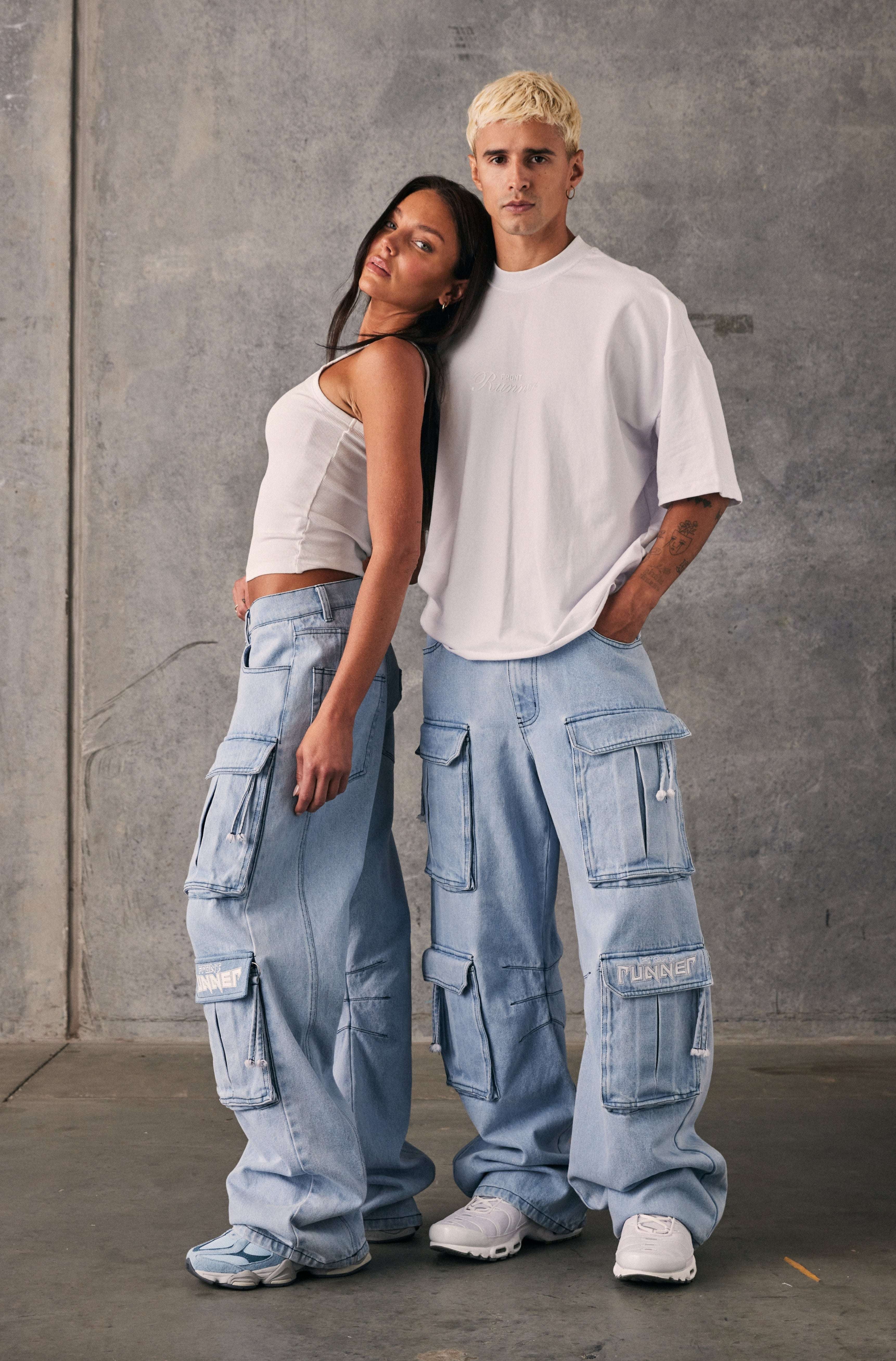 Viper Ice Denim Cargo Pants for Work & Outdoor