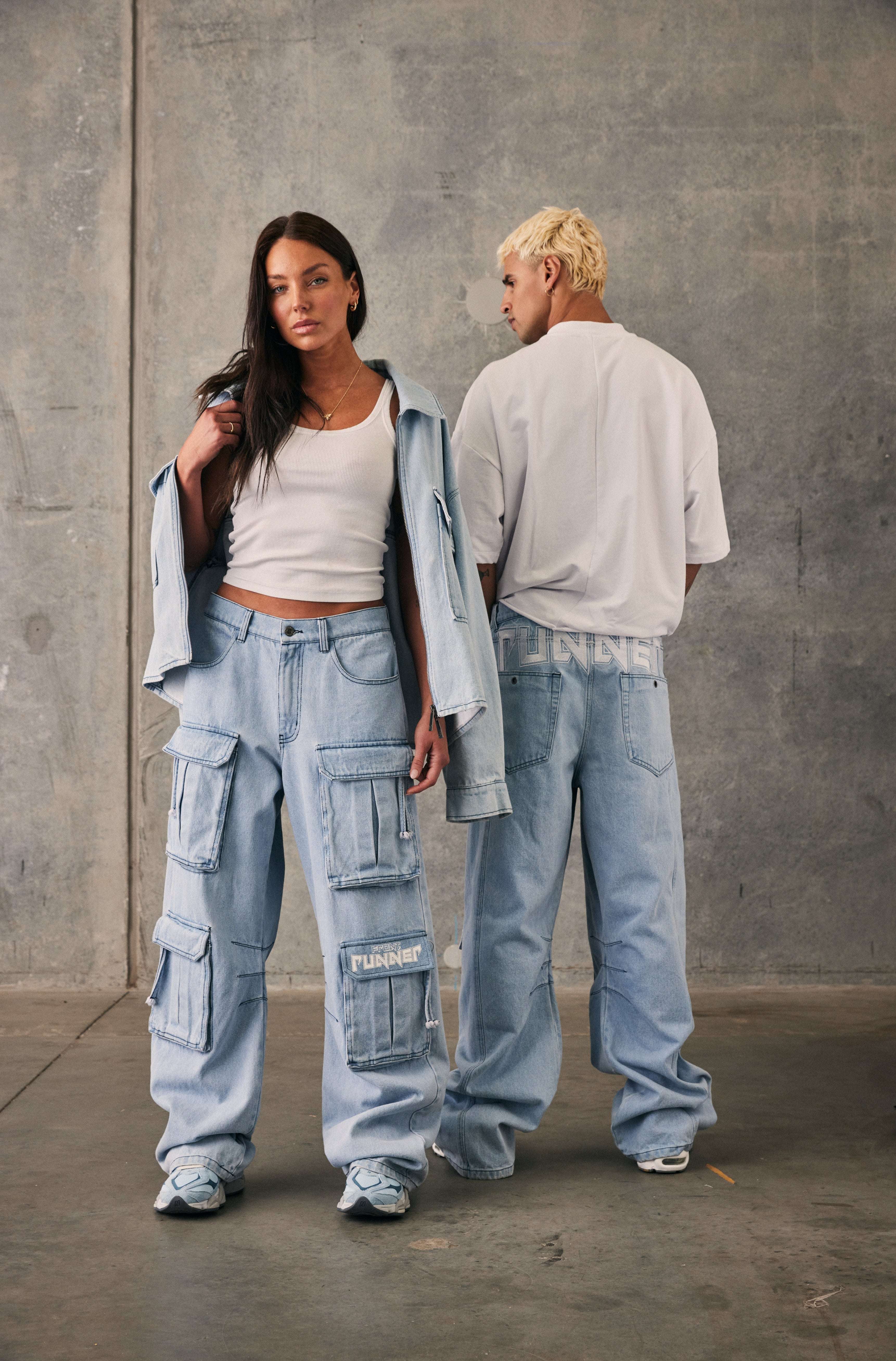 Viper Ice Denim Cargo Pants for Work & Outdoor