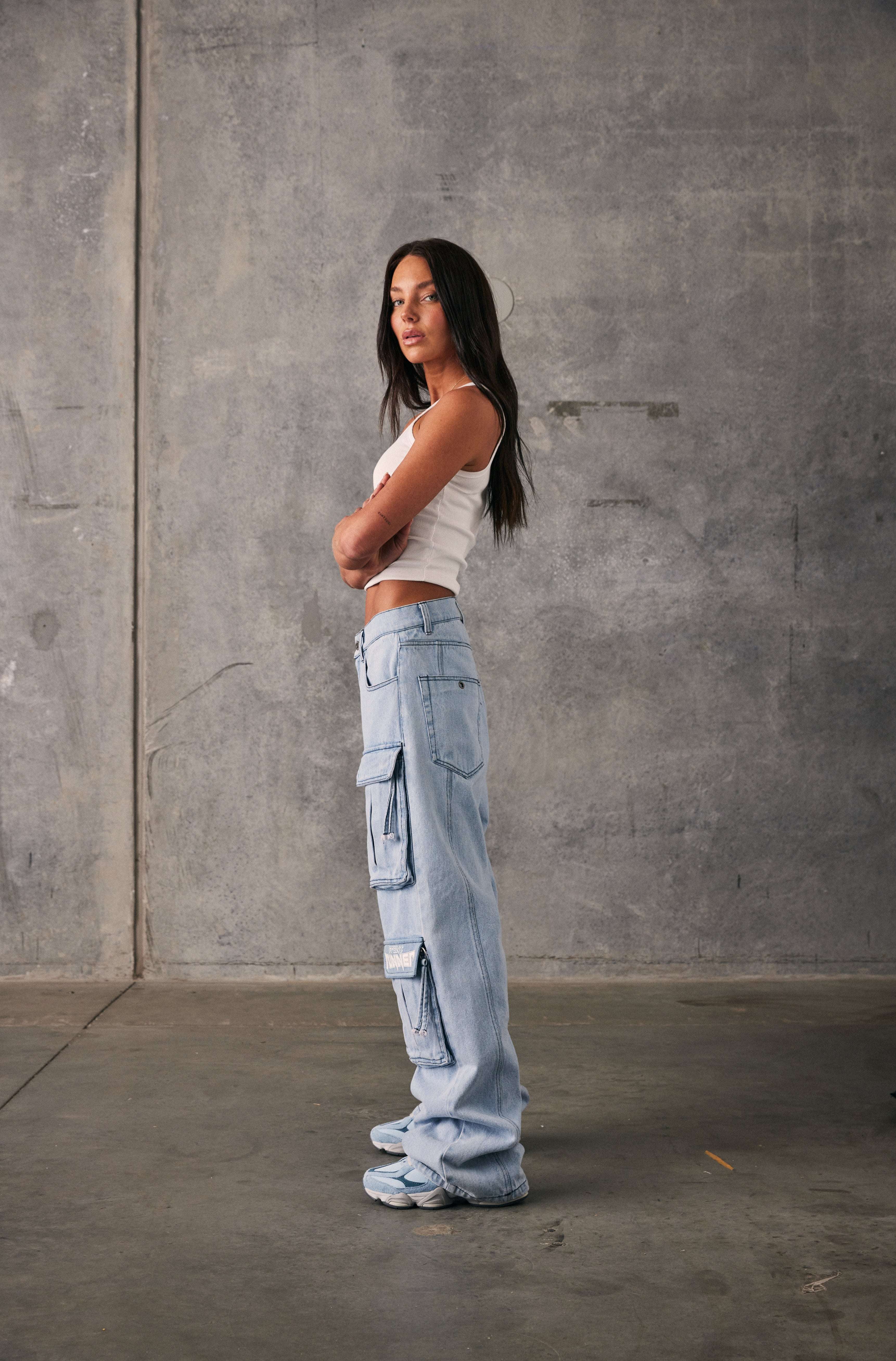 Viper Ice Denim Cargo Pants for Work & Outdoor