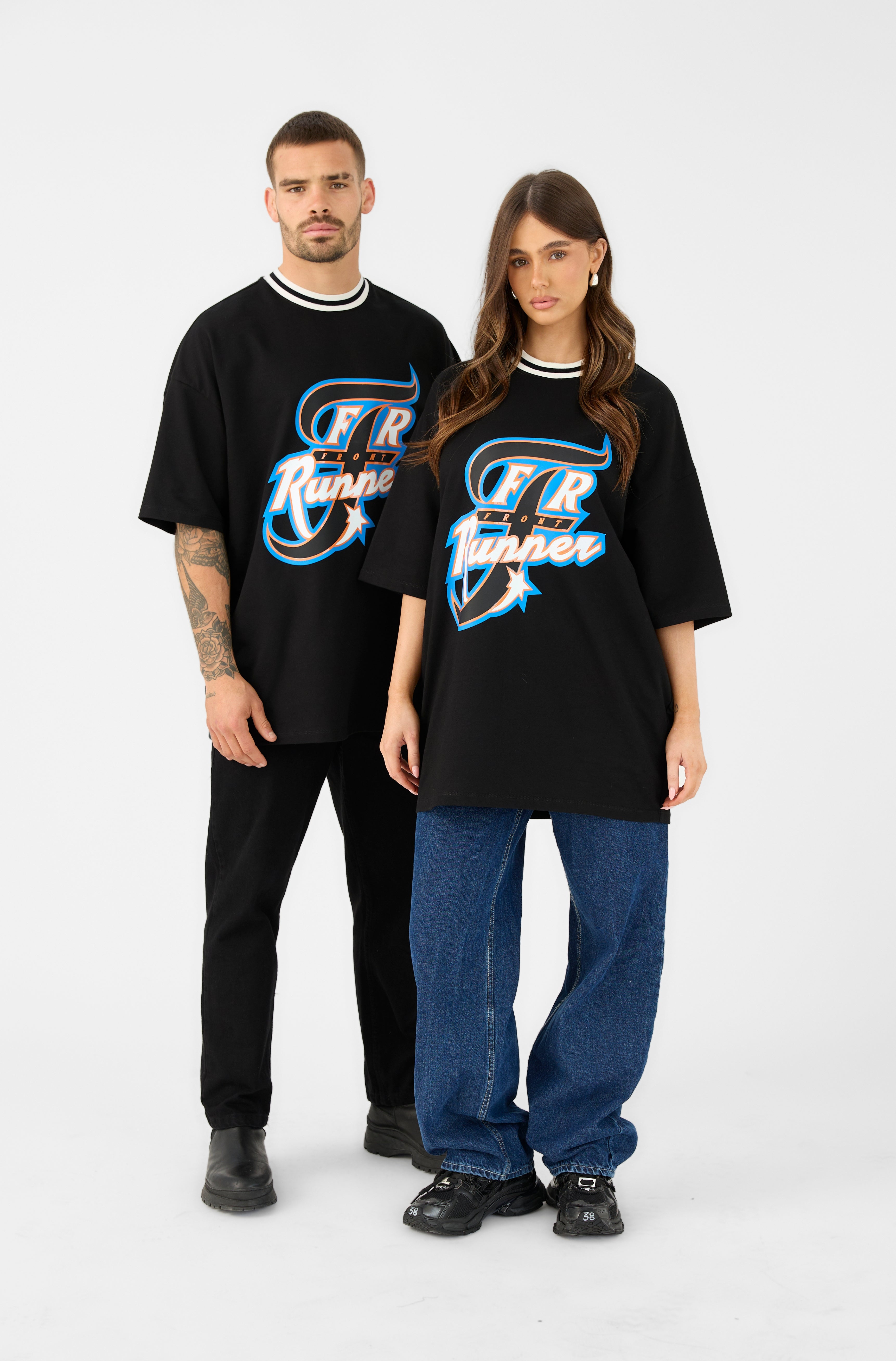 Black Neon Sprint Tee for Running