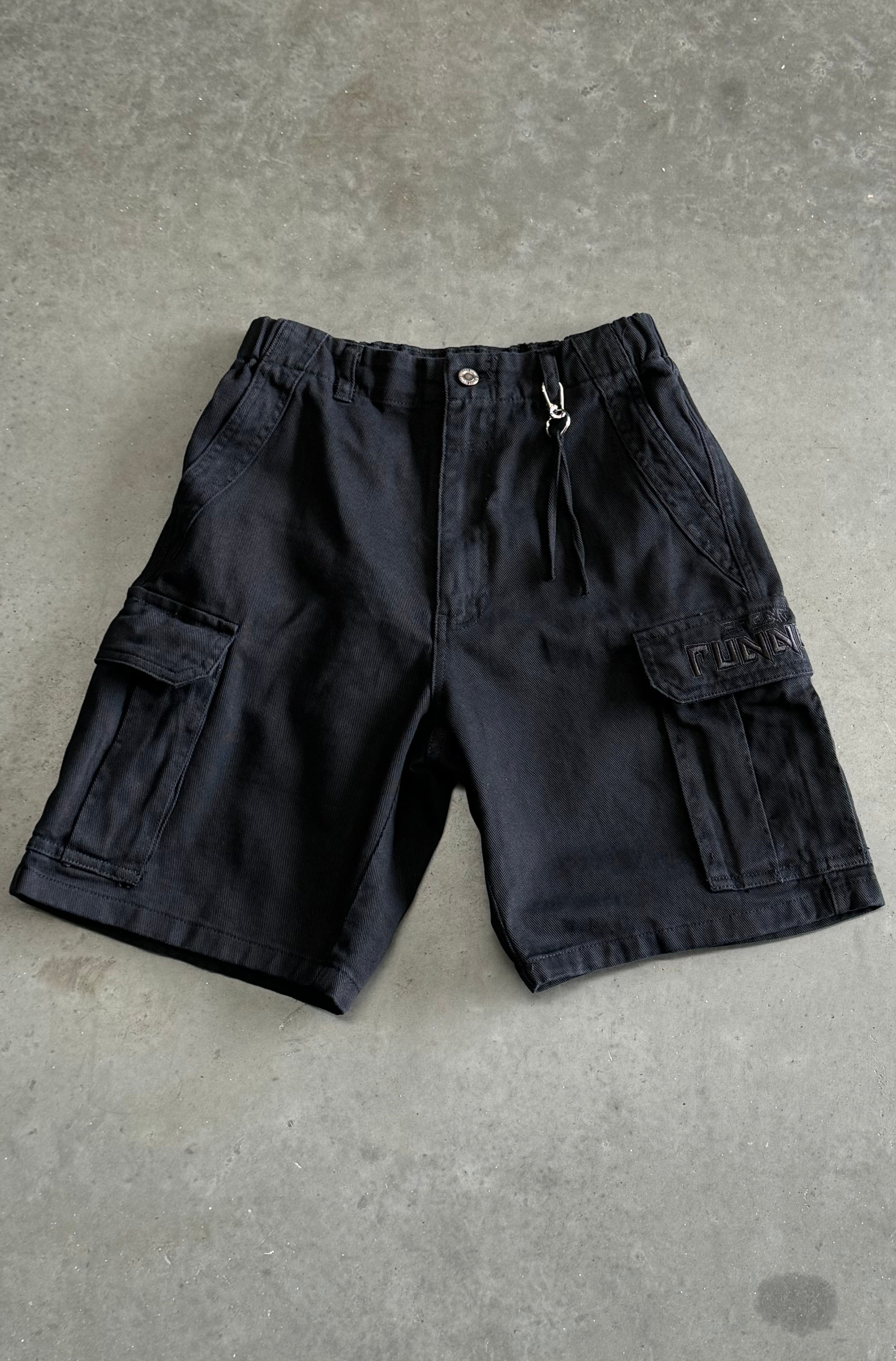 Viper Cargo Shorts - Men's Black Utility Shorts