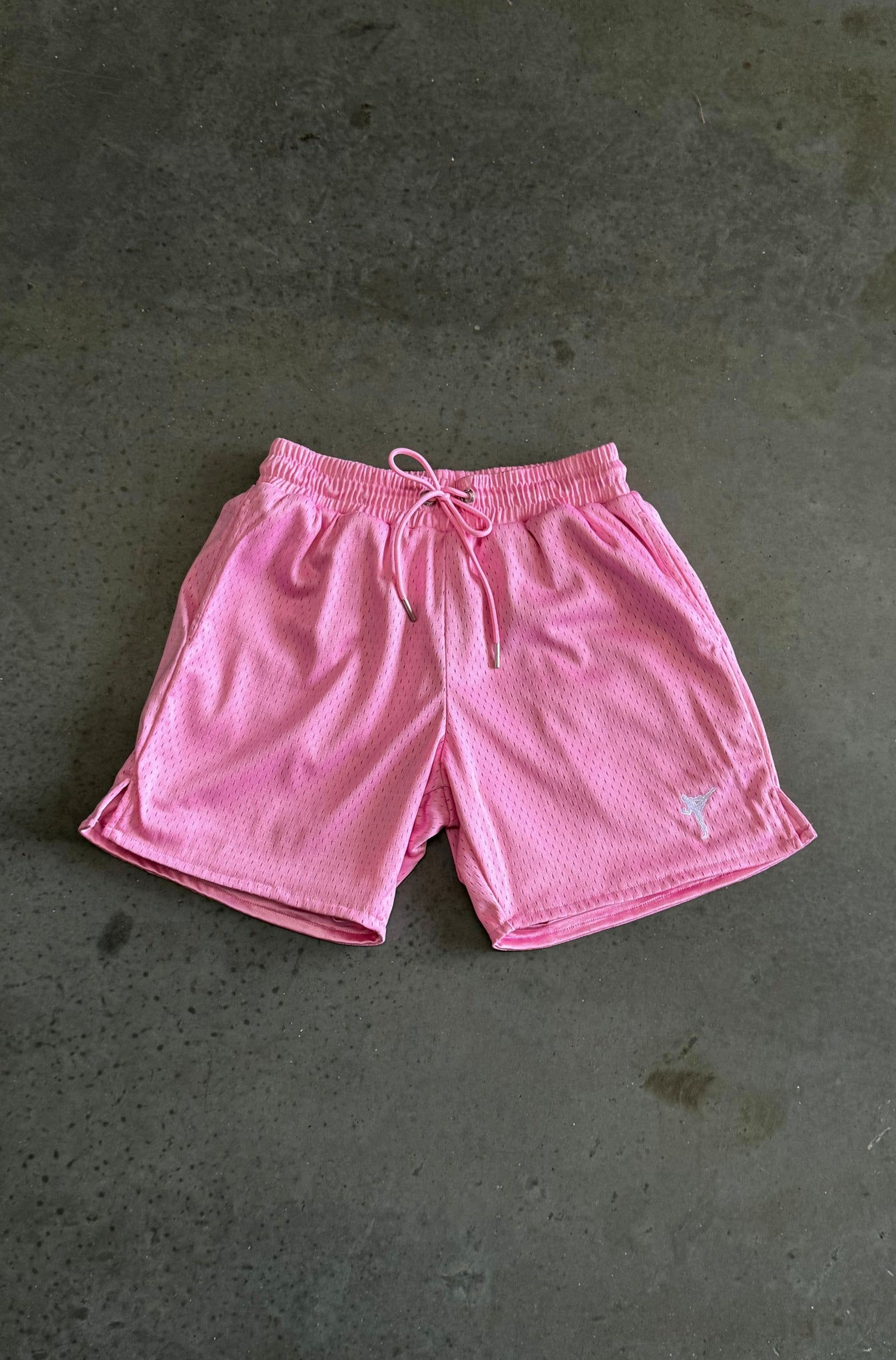 FR x EBT Pink Mesh Spin Kick Shorts