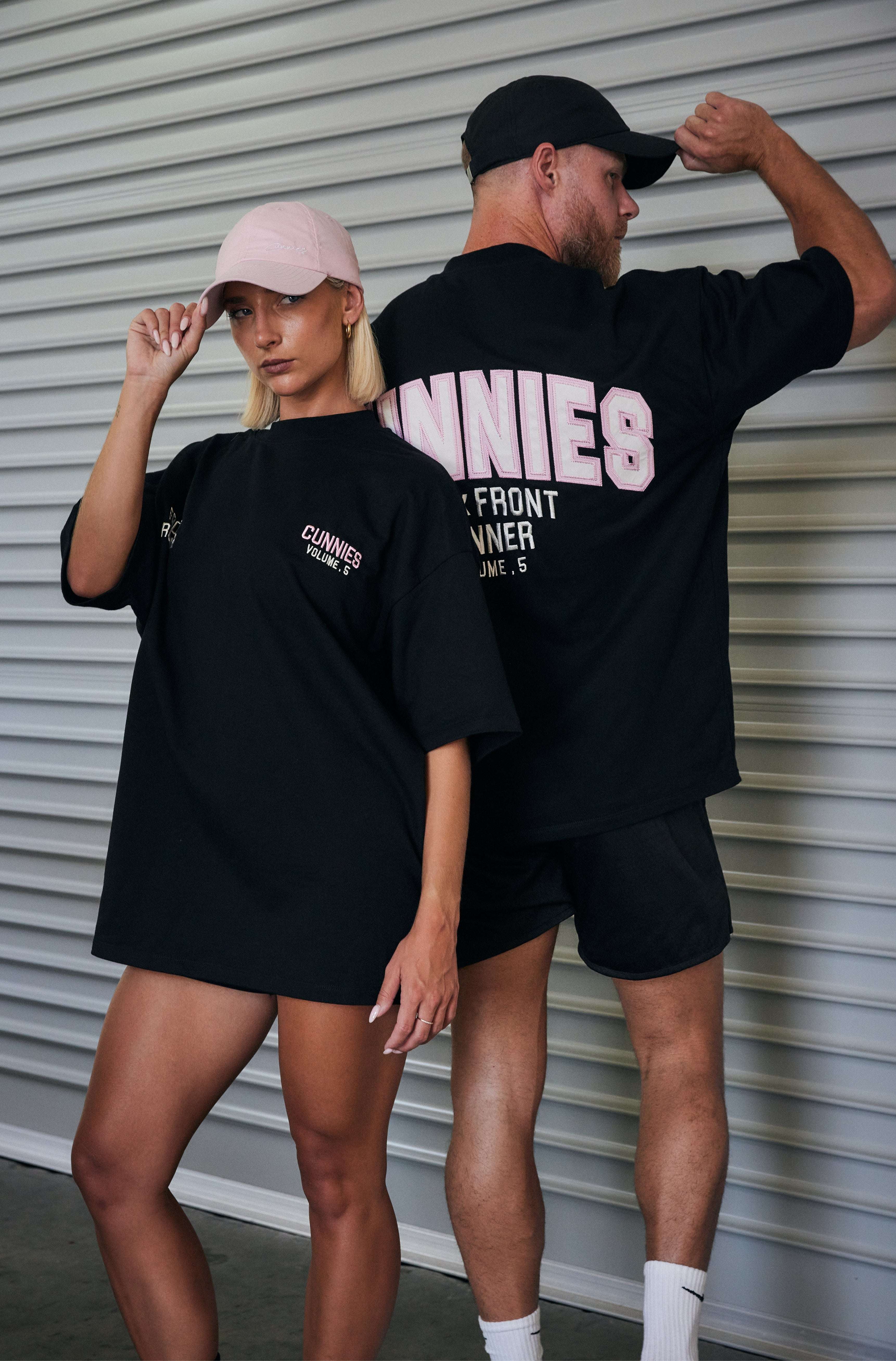 Black Sakura V5 Cunnies Tee