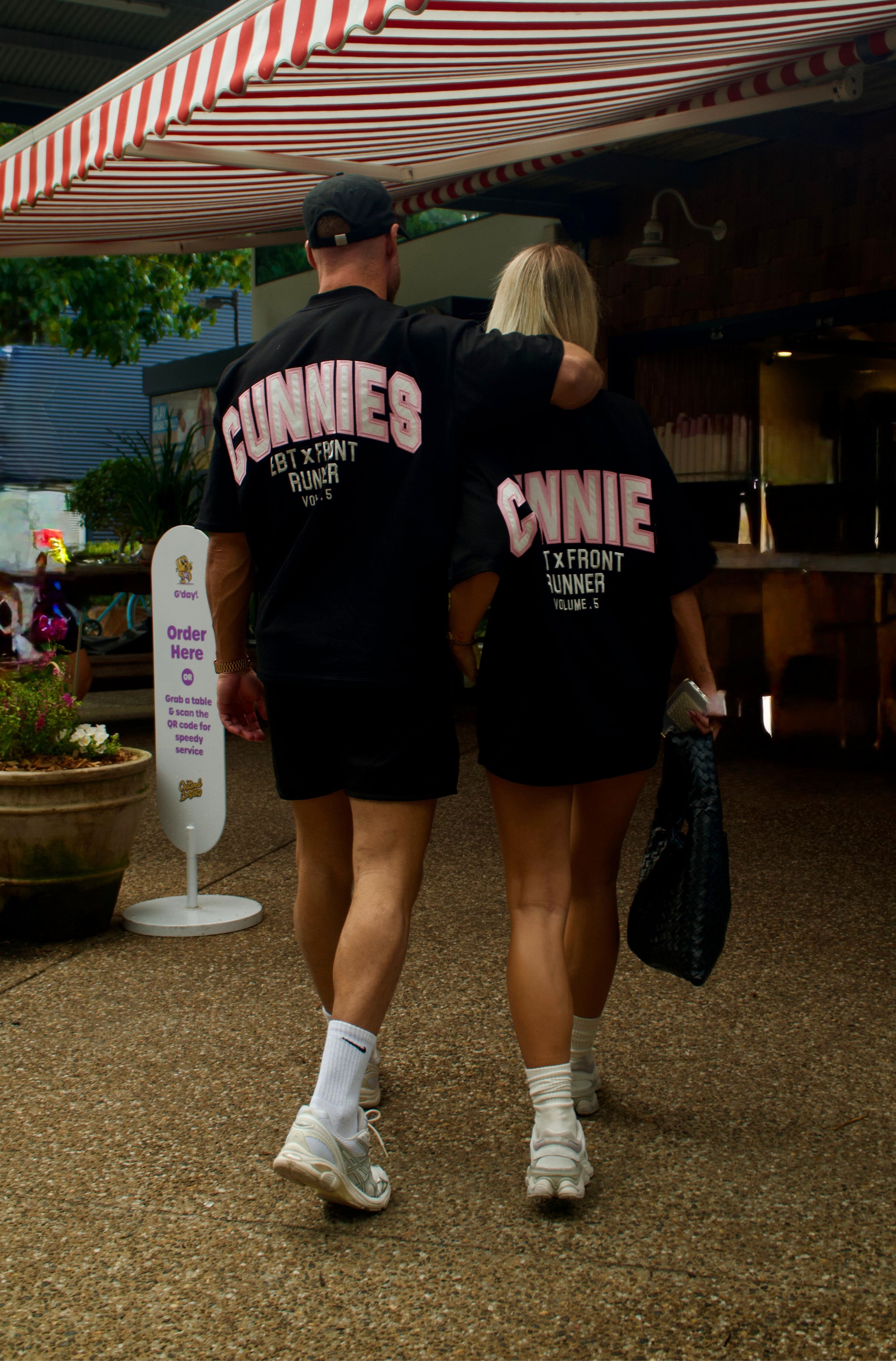 Black Sakura V5 Cunnies Tee