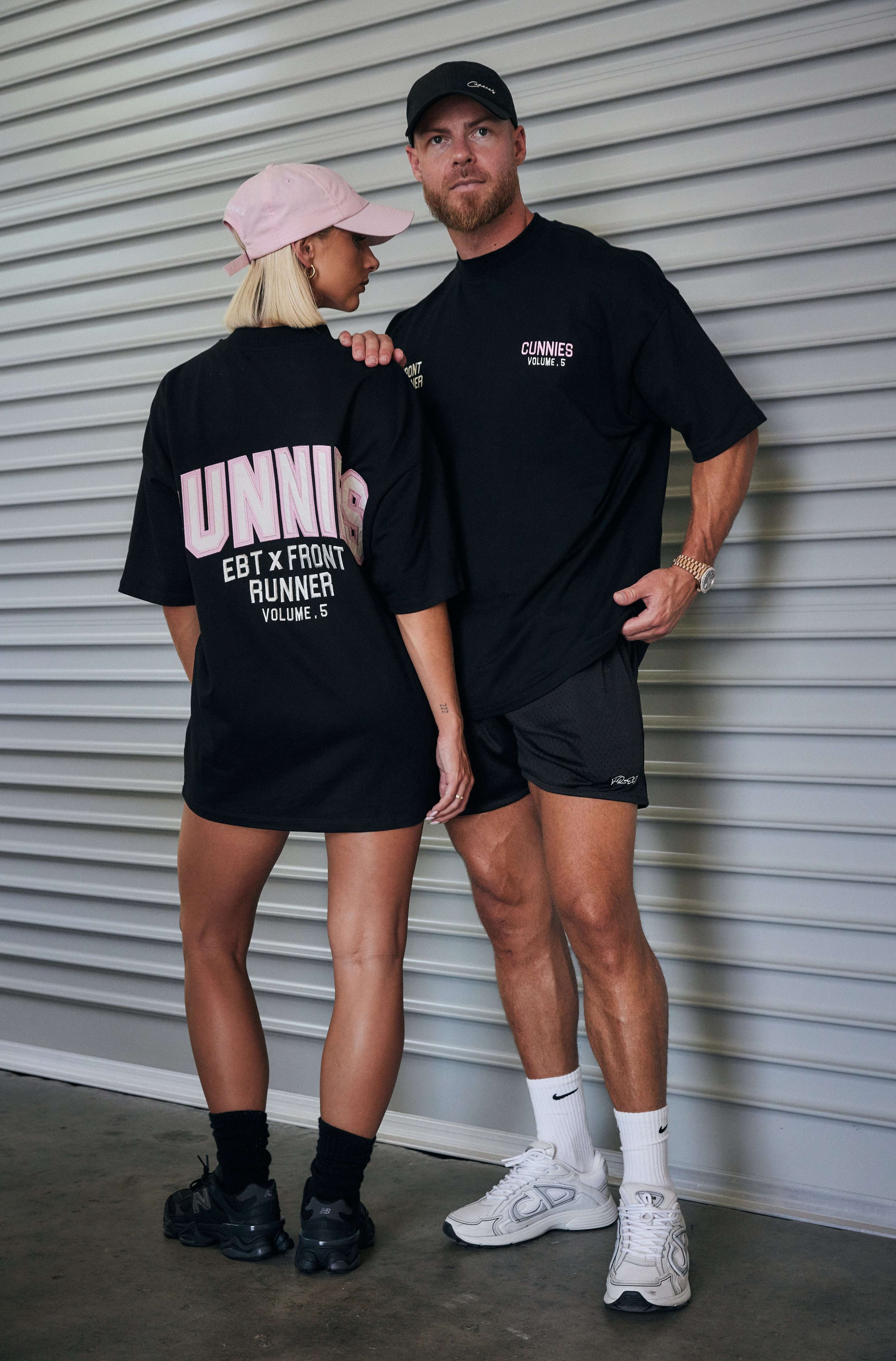 Black Sakura V5 Cunnies Tee