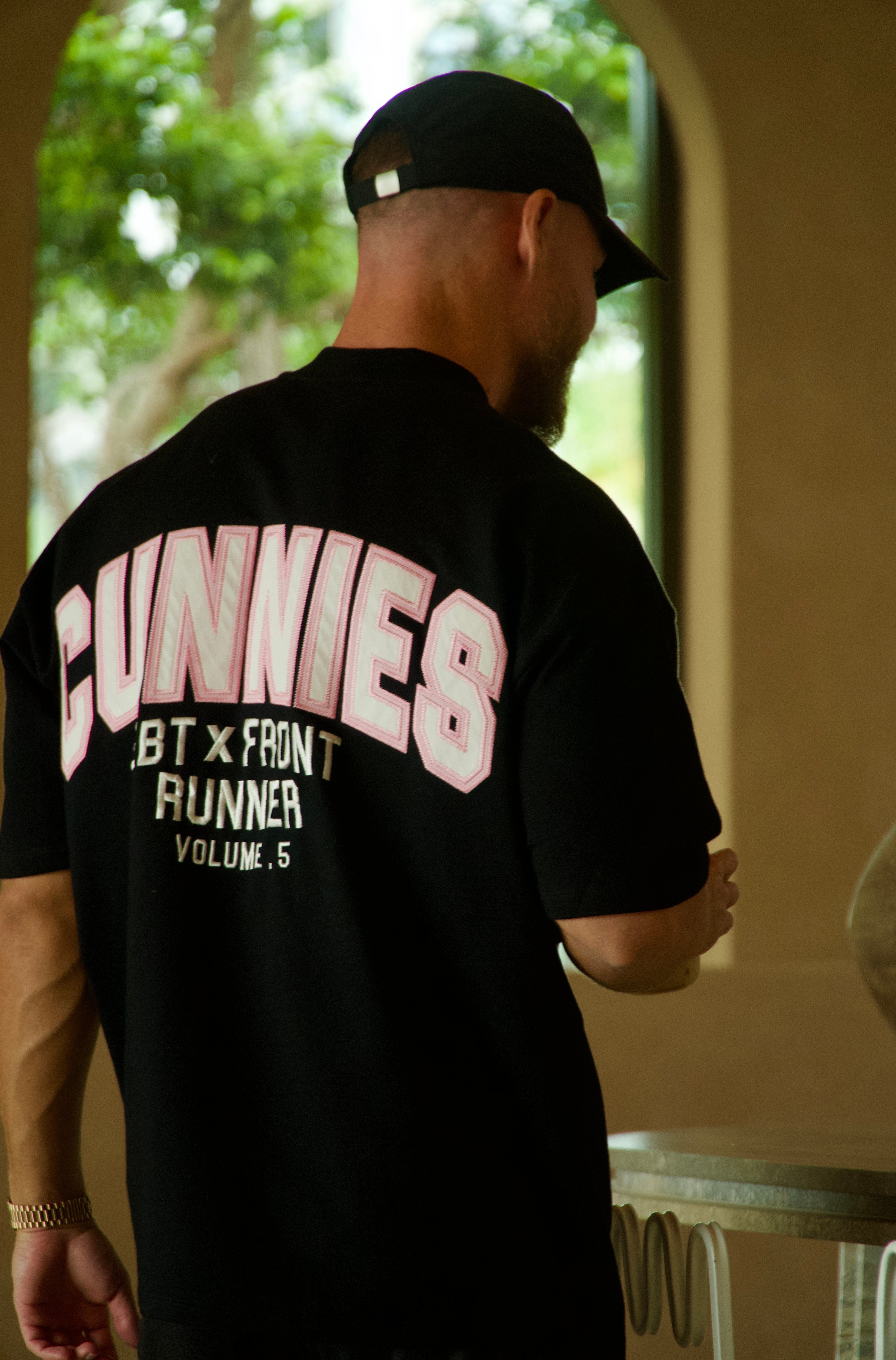 Black Sakura V5 Cunnies Tee