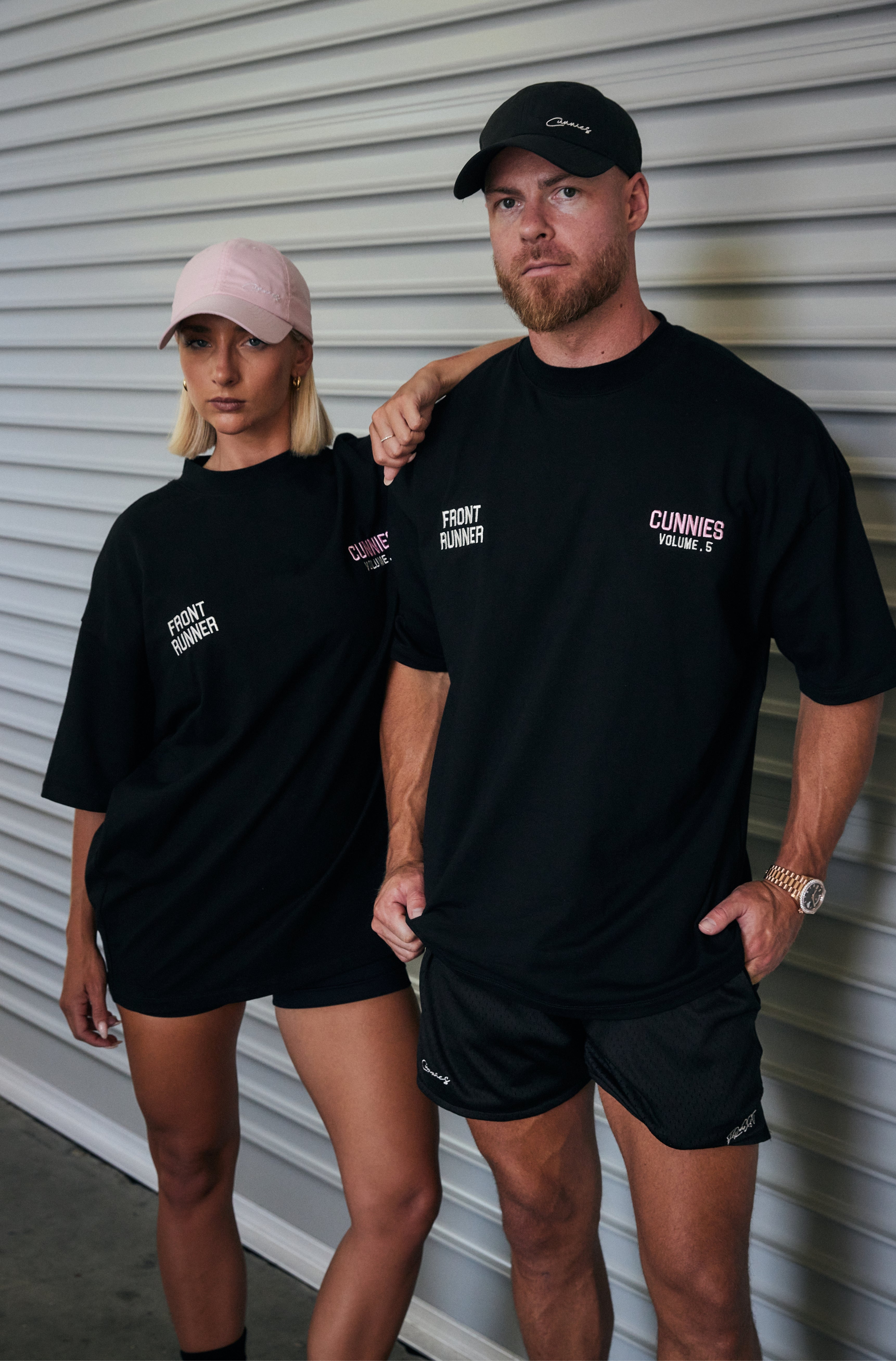 Black Sakura V5 Cunnies Tee