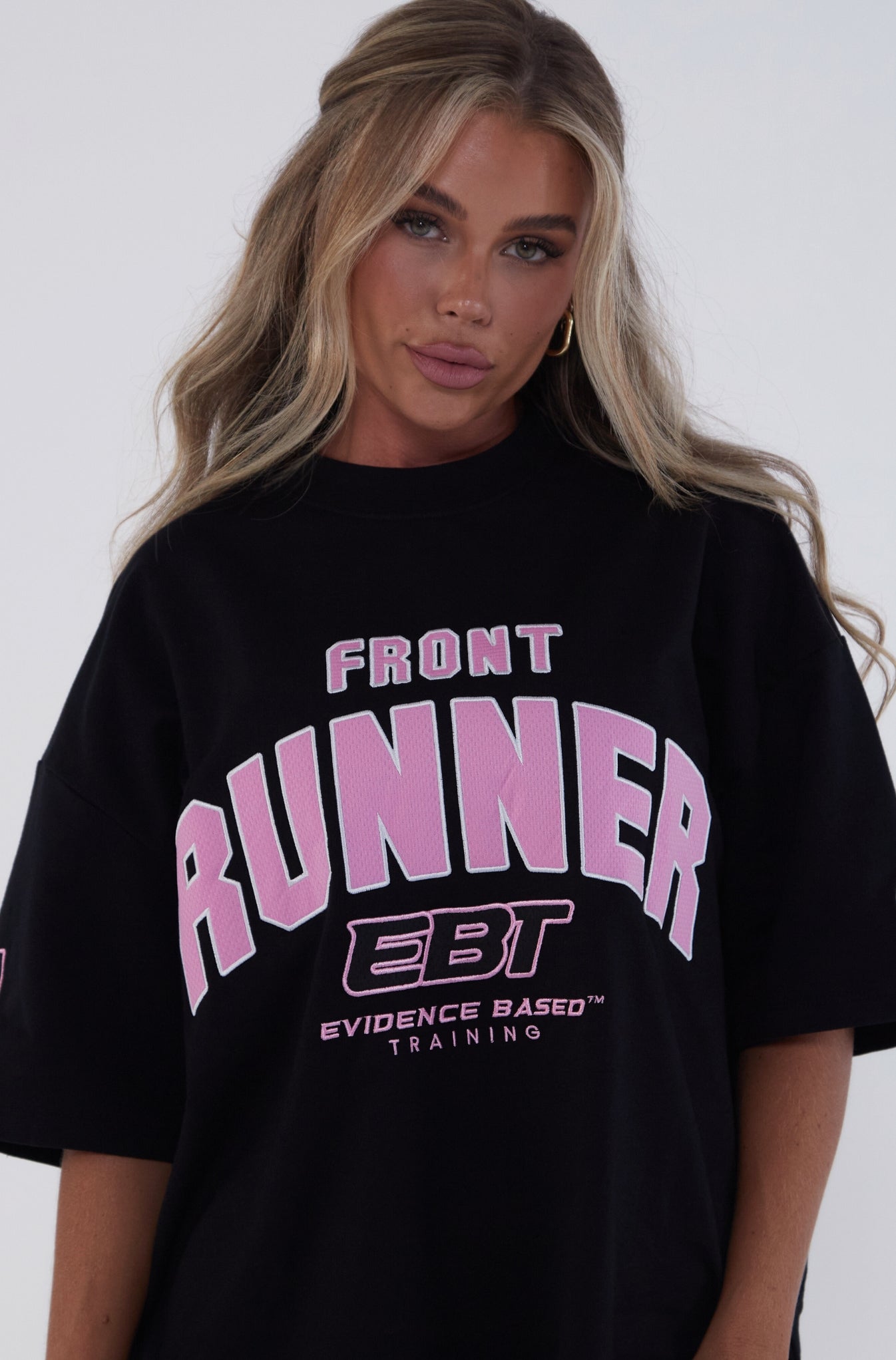 FR x EBT Graphic Tee - Black & Pink Style