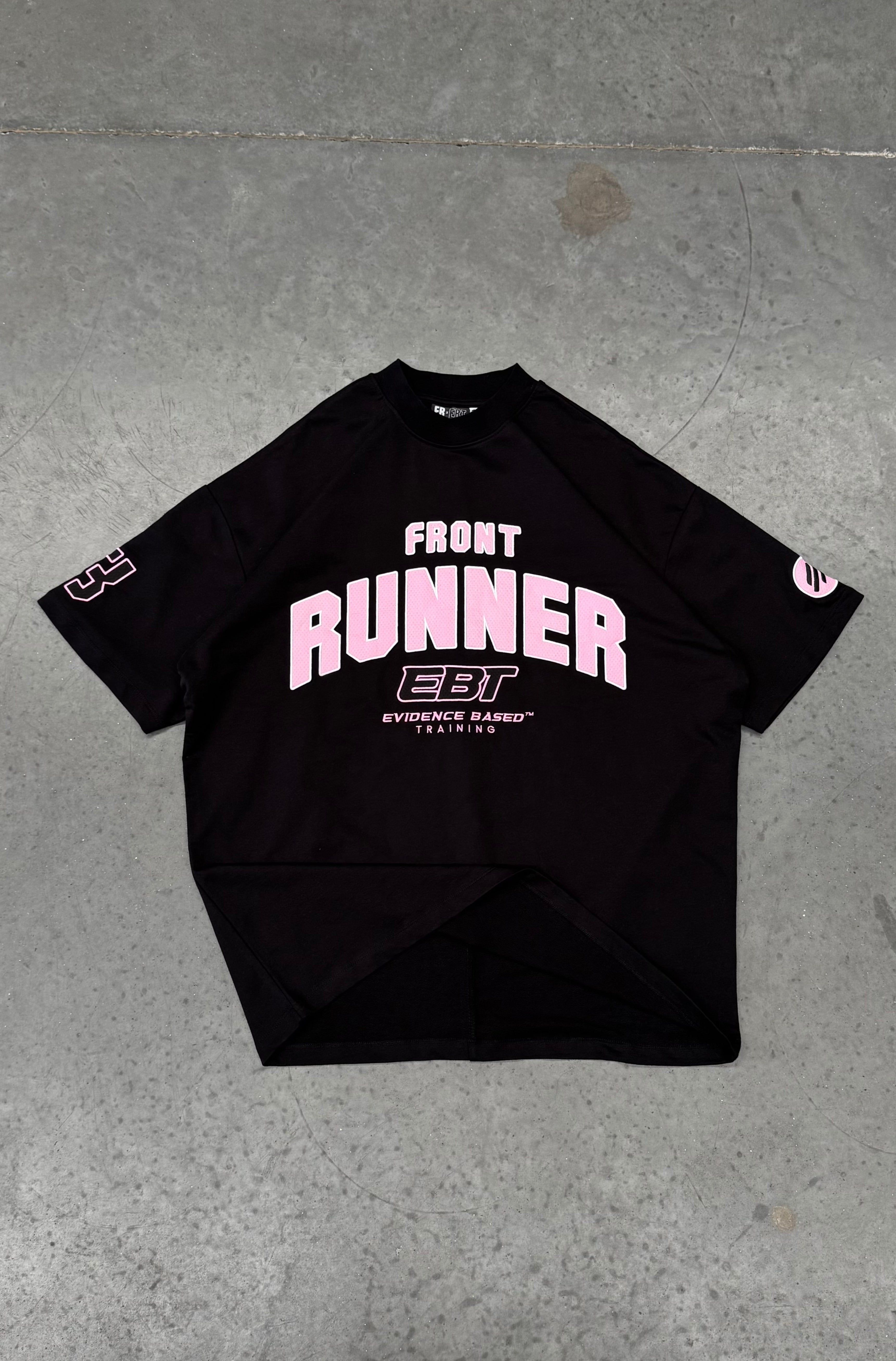 FR x EBT Graphic Tee - Black & Pink Style