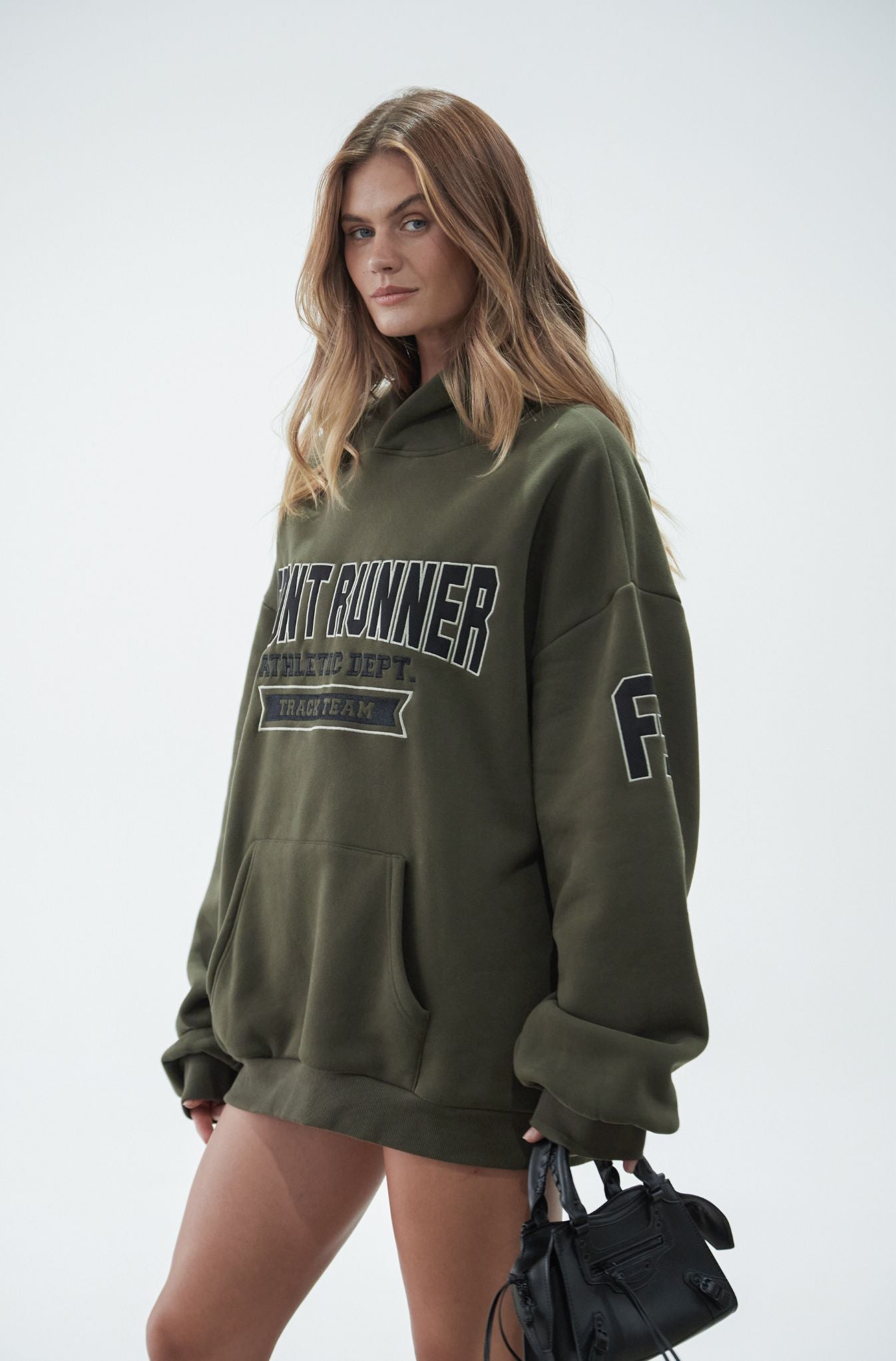 Military Style Athletic Hoodie for Men