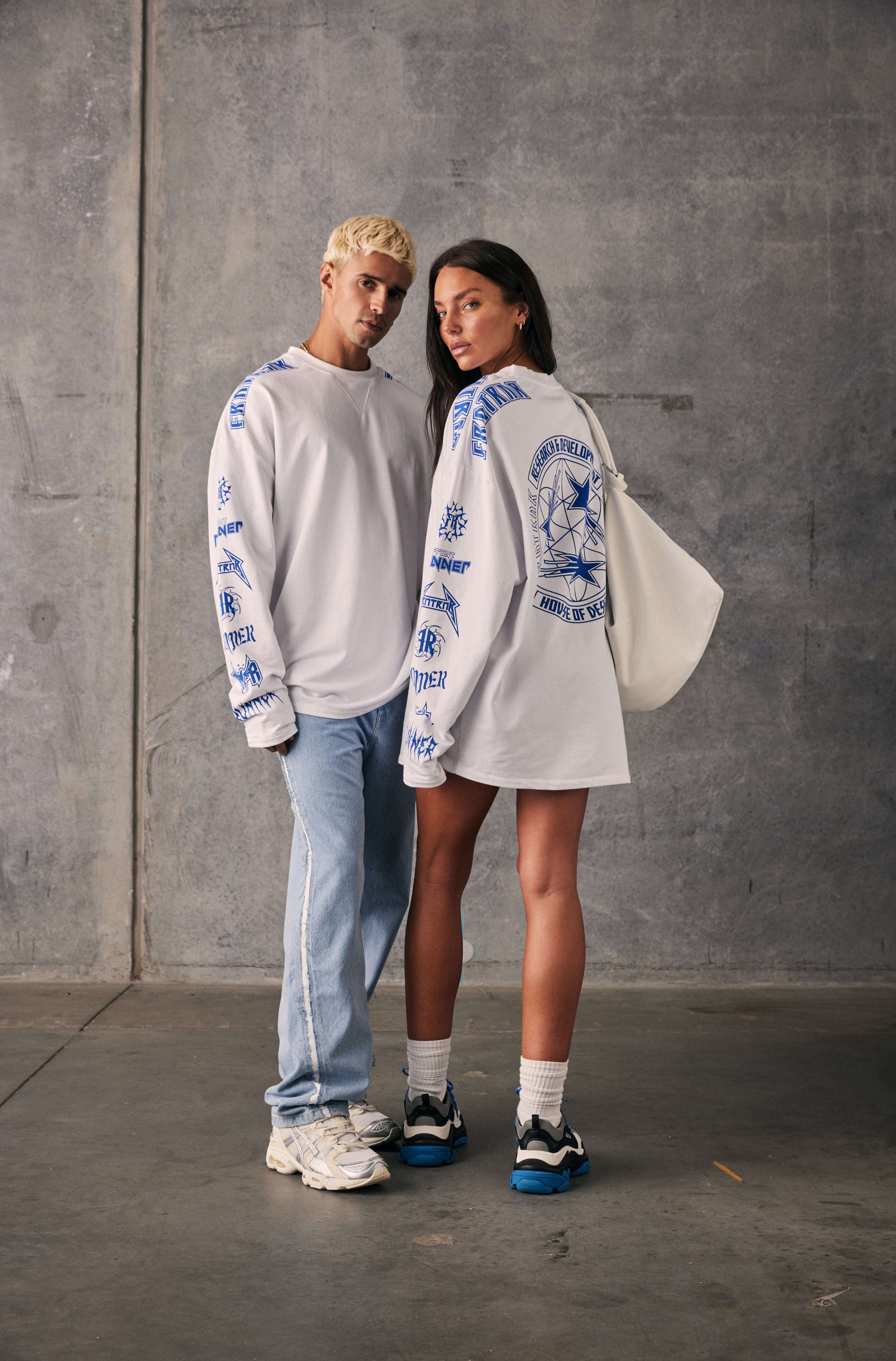 White Long Sleeve Shirt by H.O.D