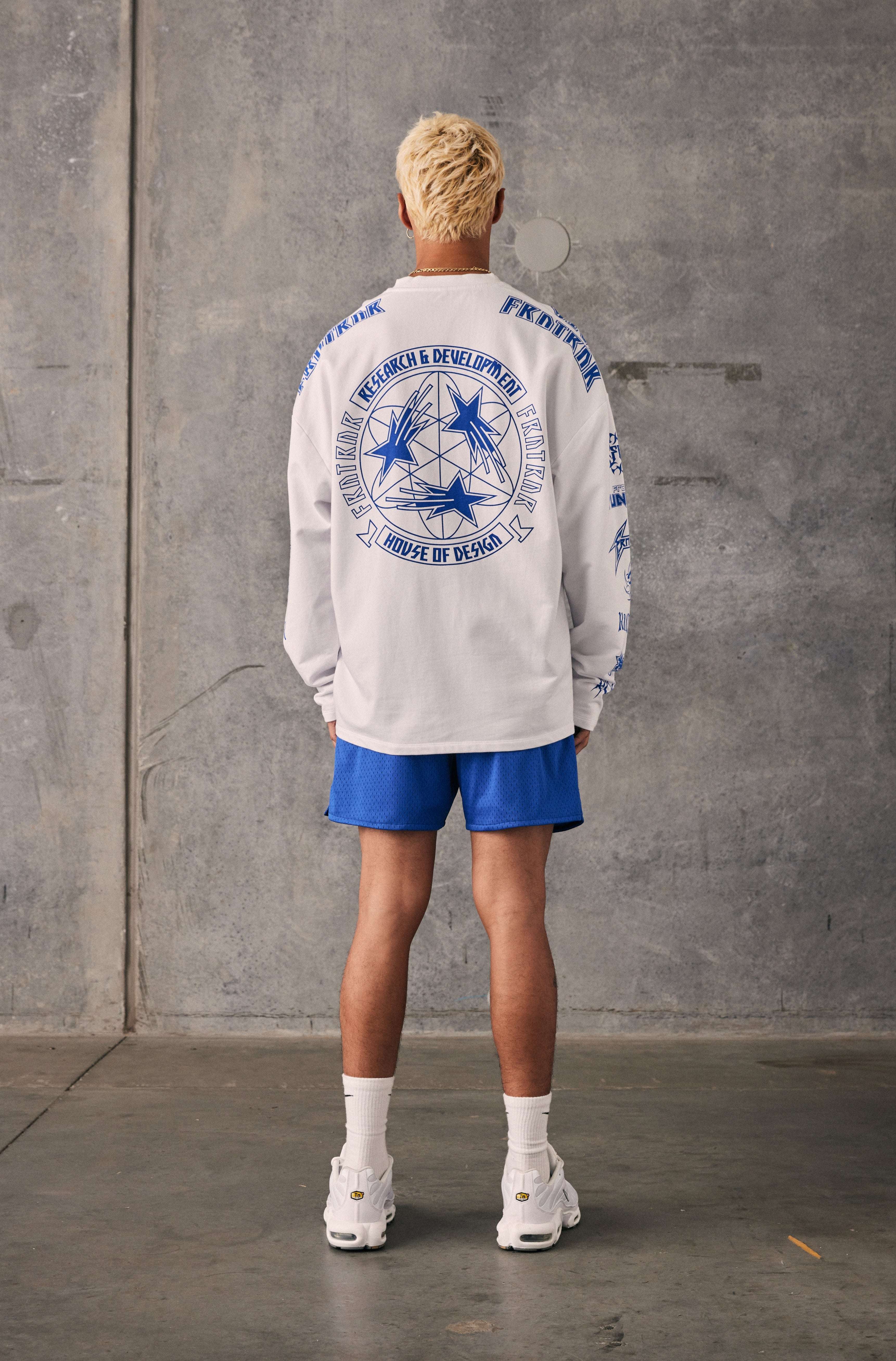 White Long Sleeve Shirt by H.O.D