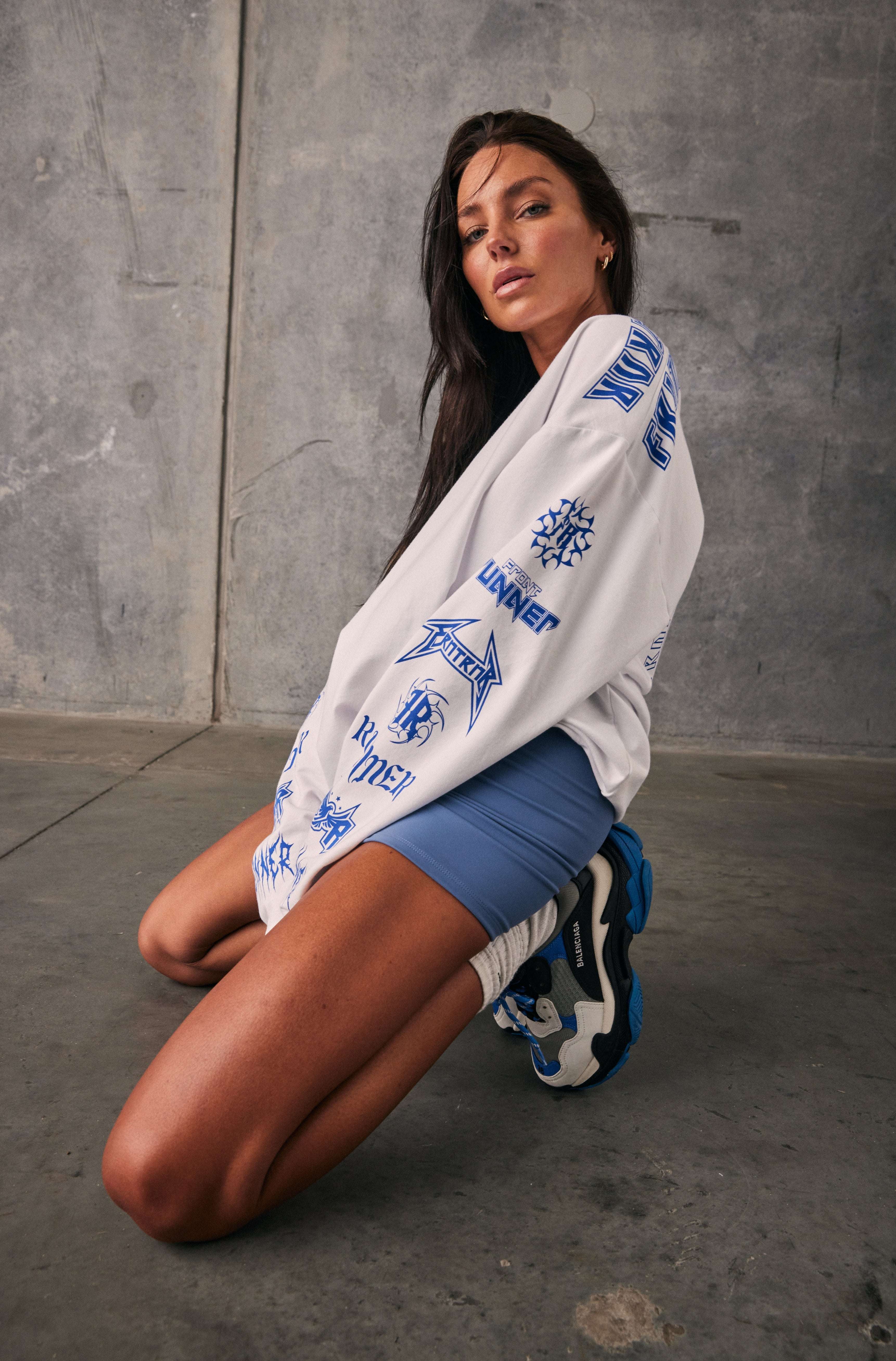 White Long Sleeve Shirt by H.O.D