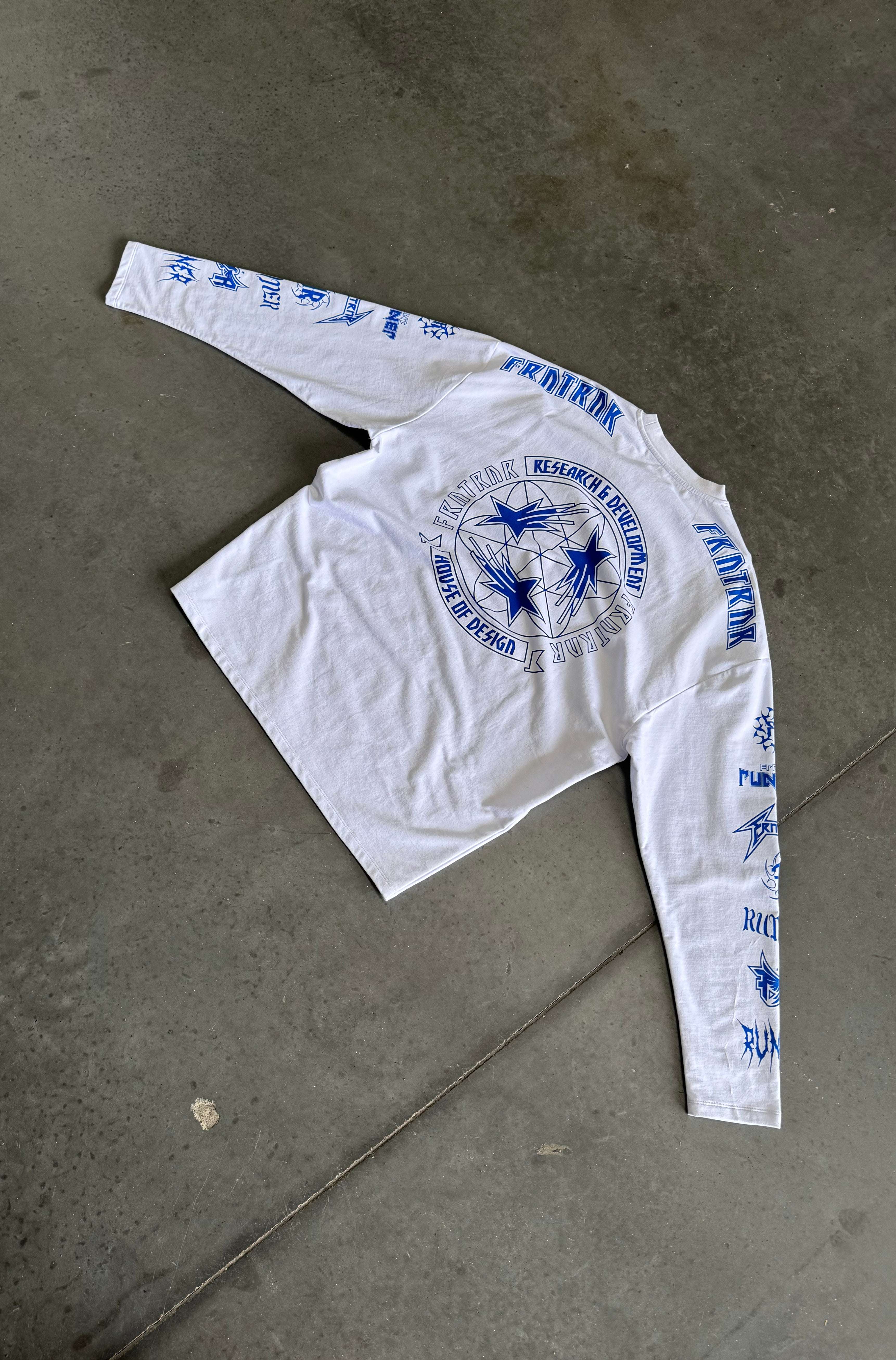 White Long Sleeve Shirt by H.O.D