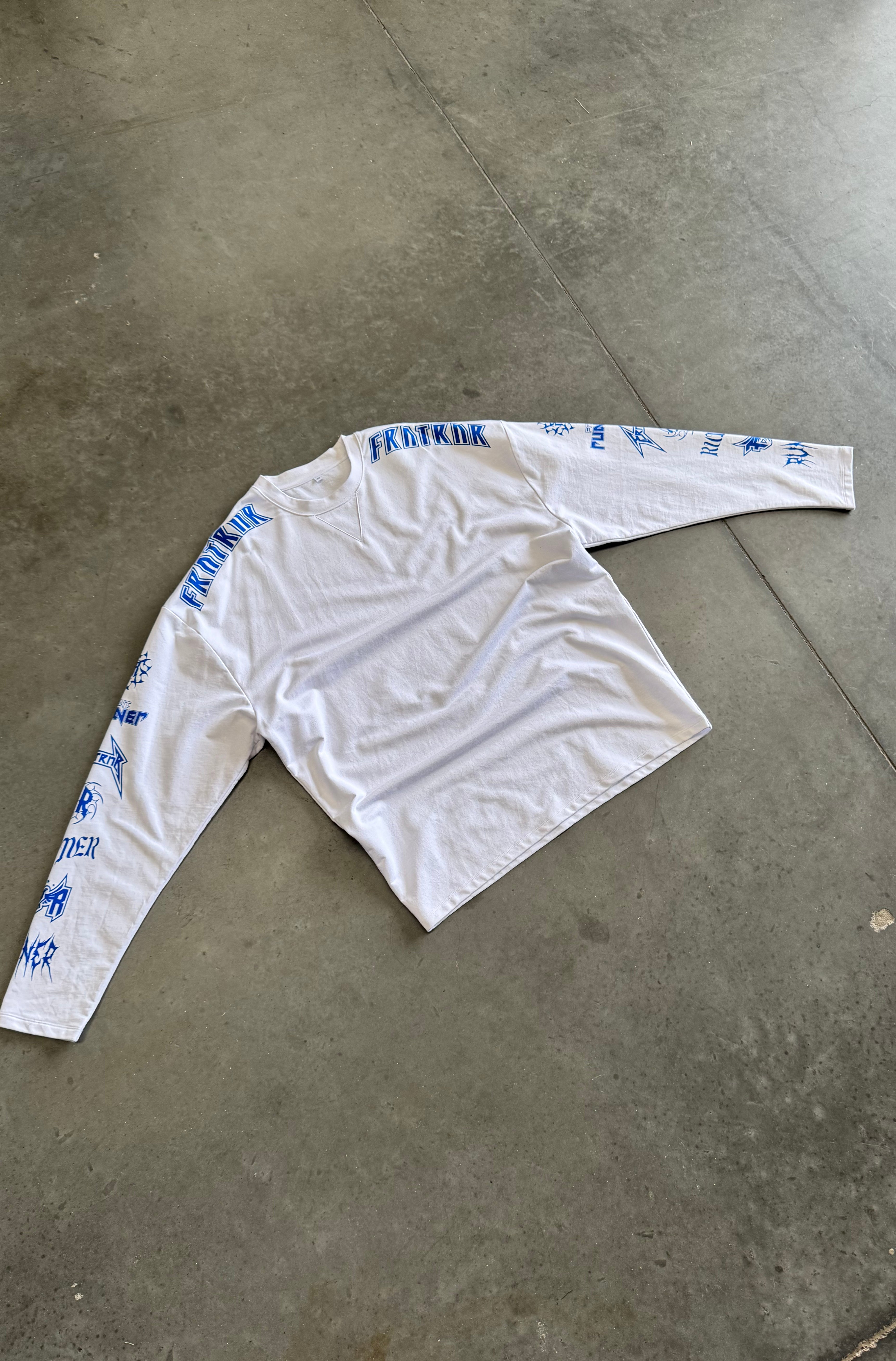 White Long Sleeve Shirt by H.O.D