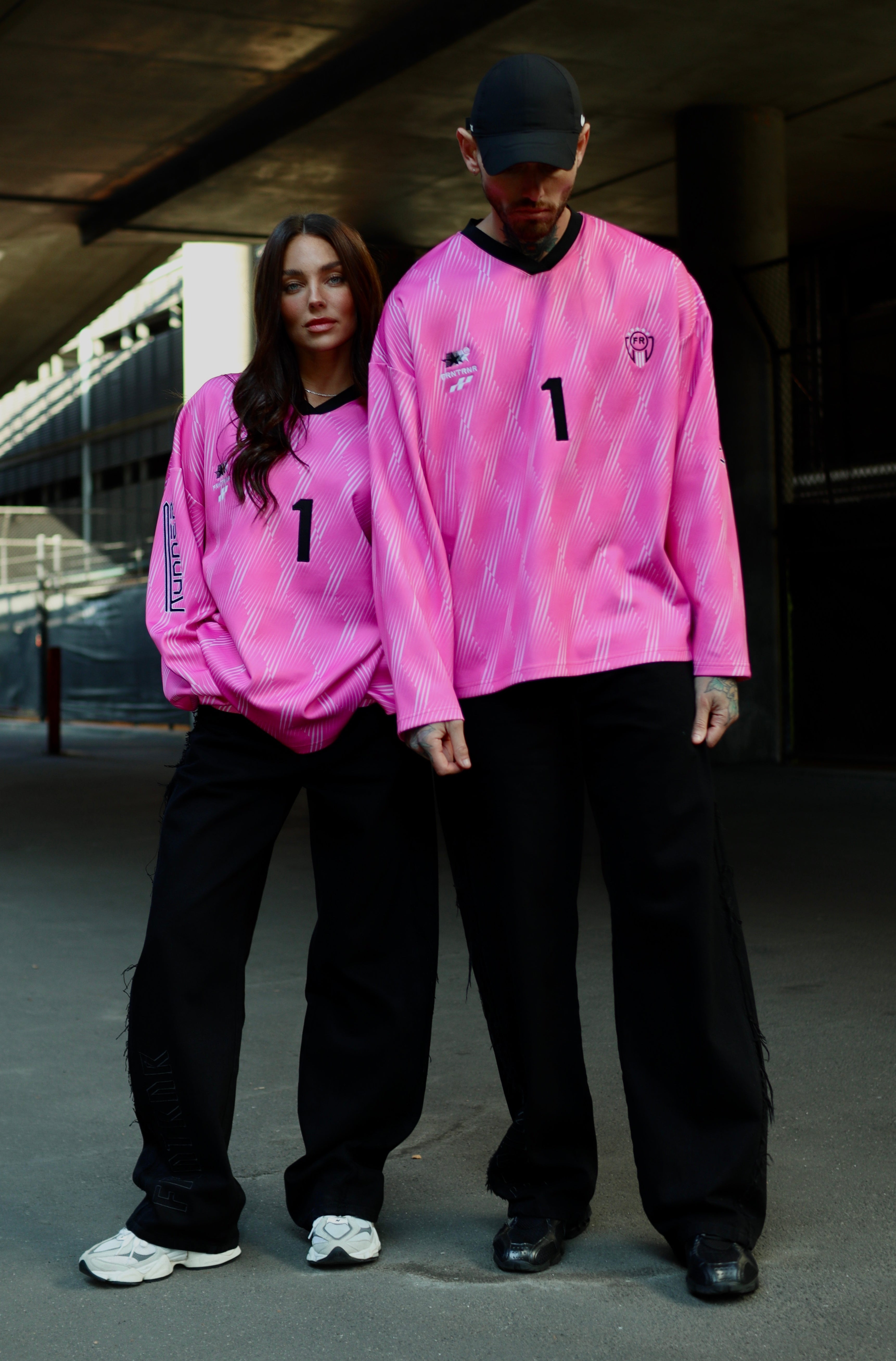 Keeper Long Sleeve Jersey in Bubblegum