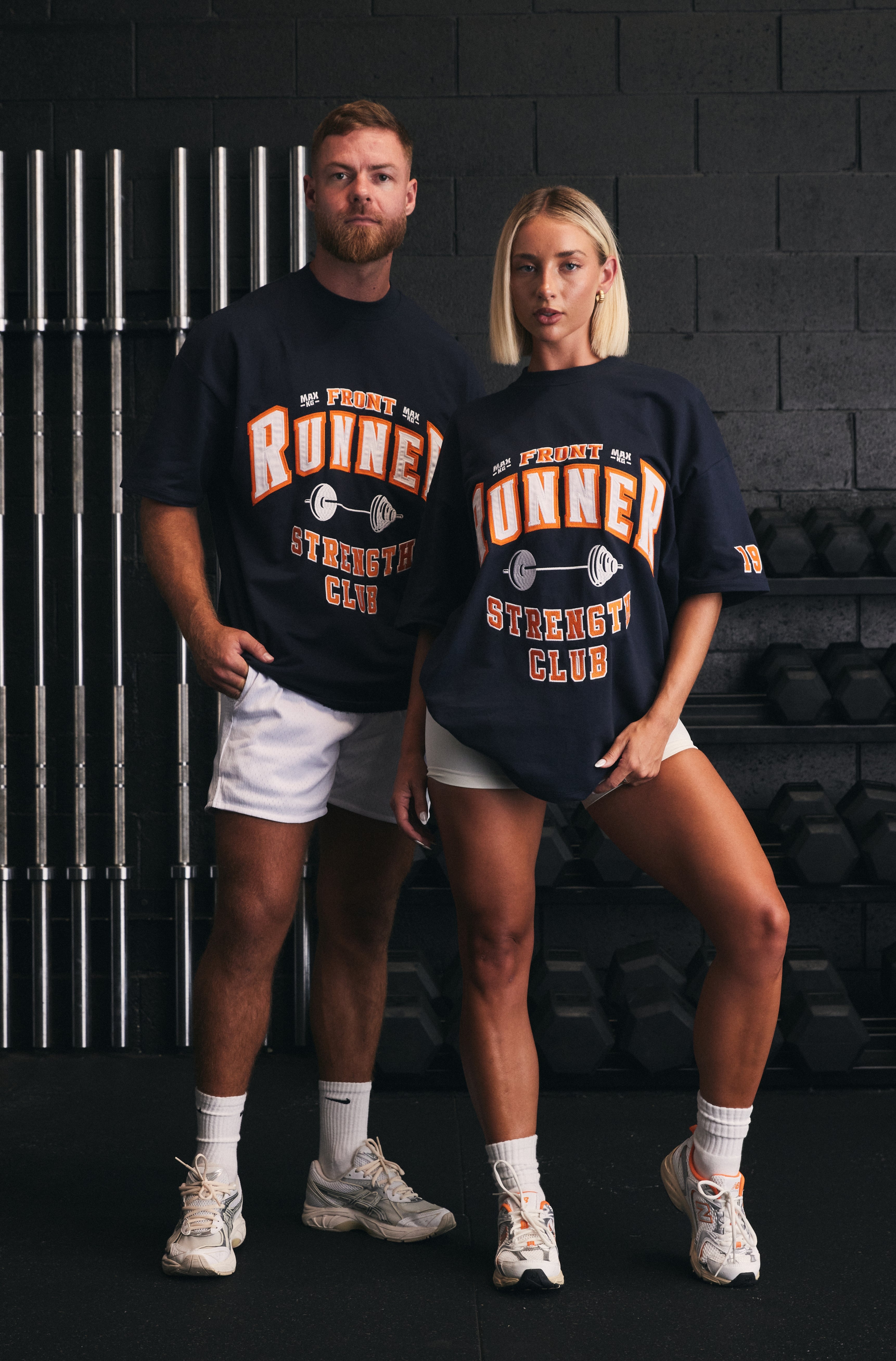 Midnight Strength Tee - Durable Workout Shirt
