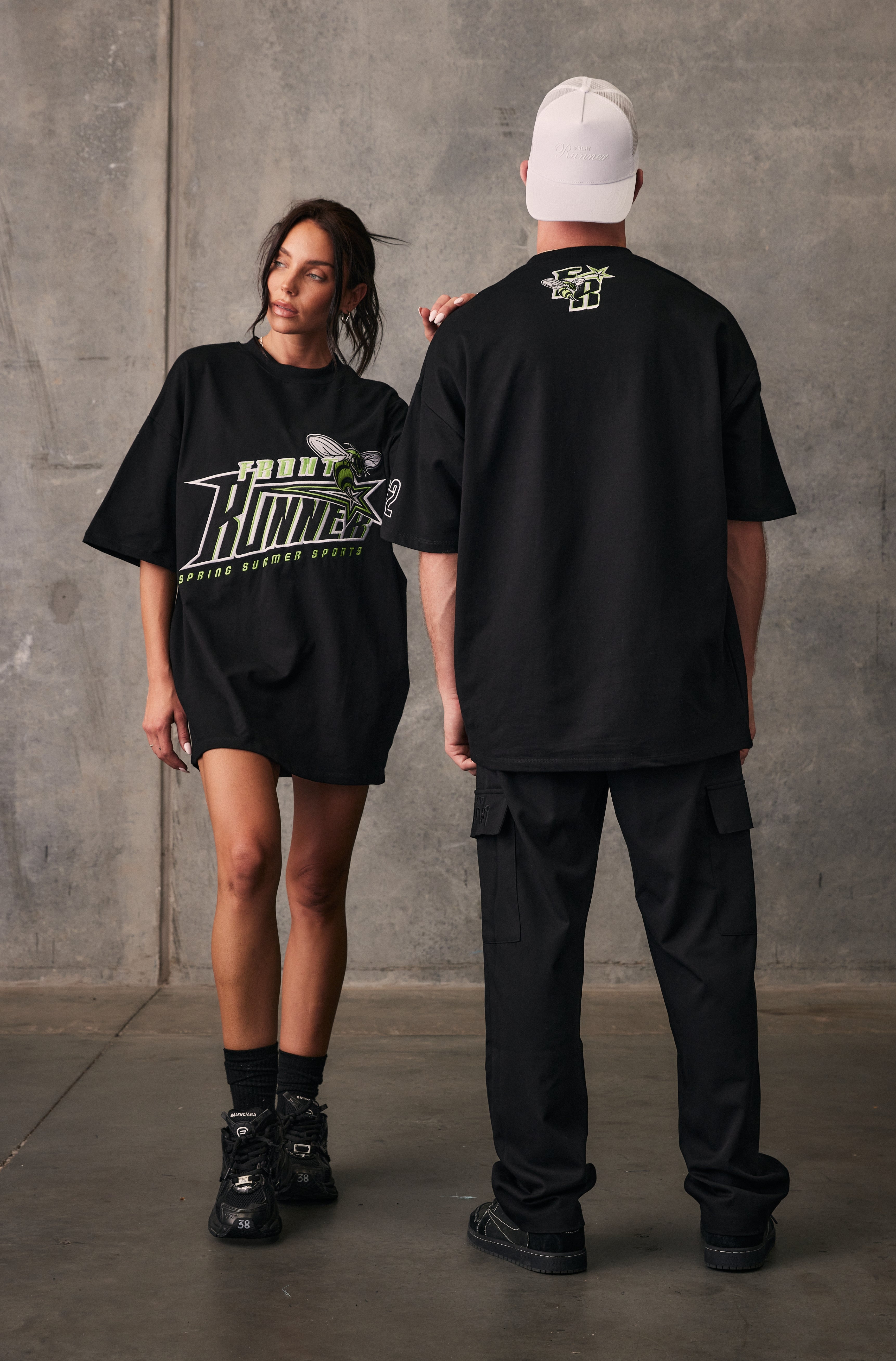 Black Lime Hornet Graphic Tee