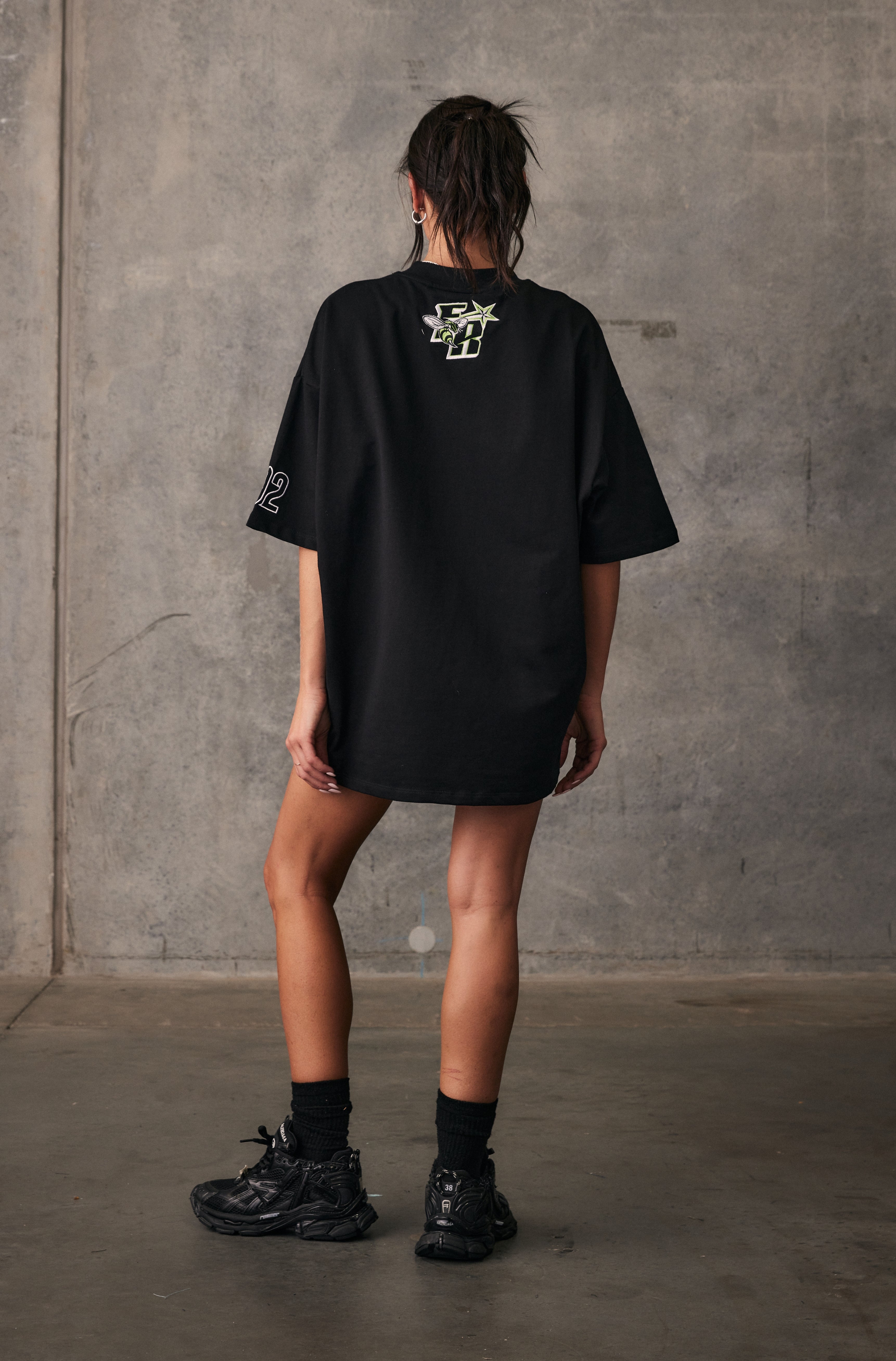 Black Lime Hornet Graphic Tee