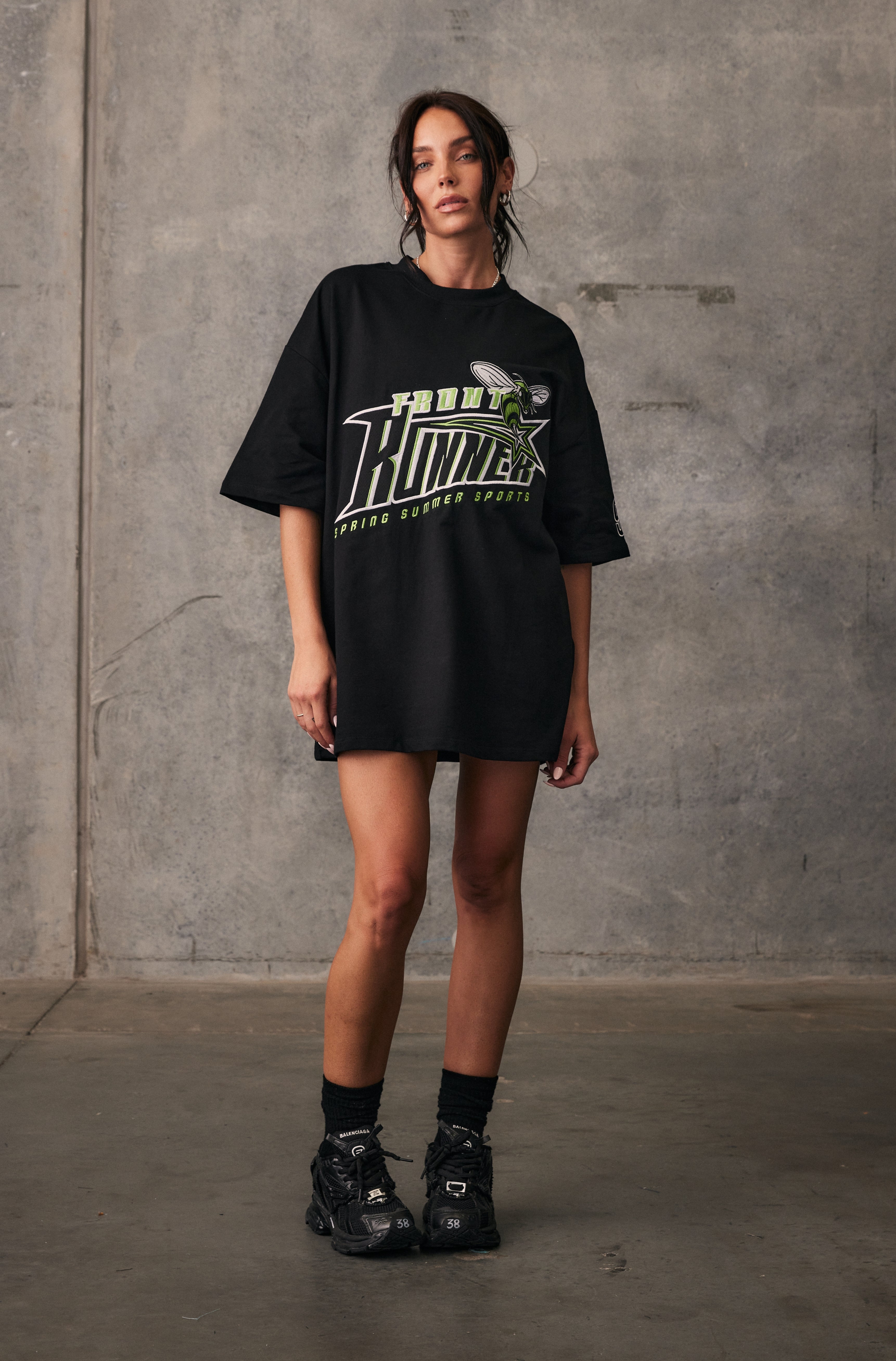 Black Lime Hornet Graphic Tee
