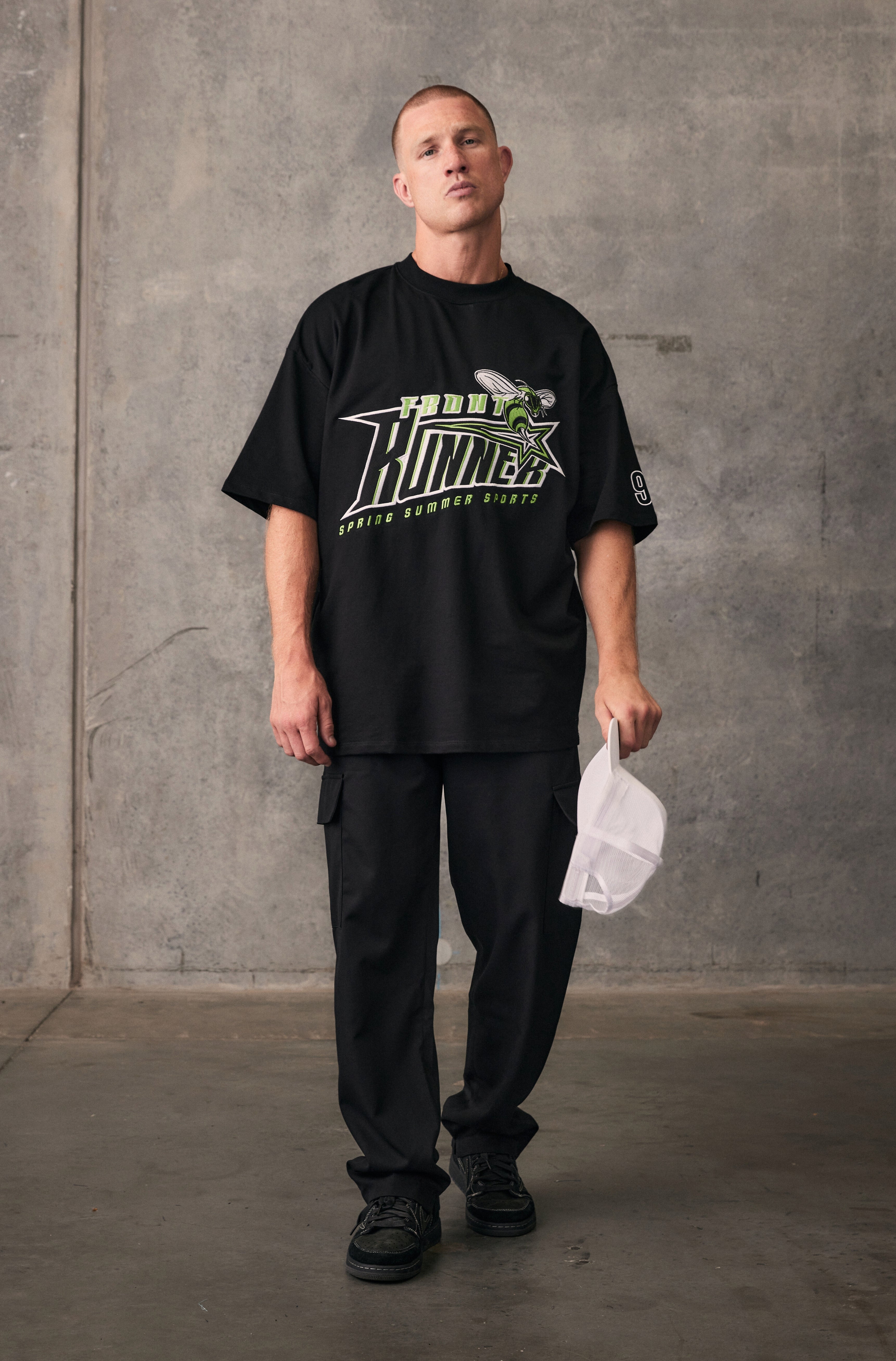 Black Lime Hornet Graphic Tee