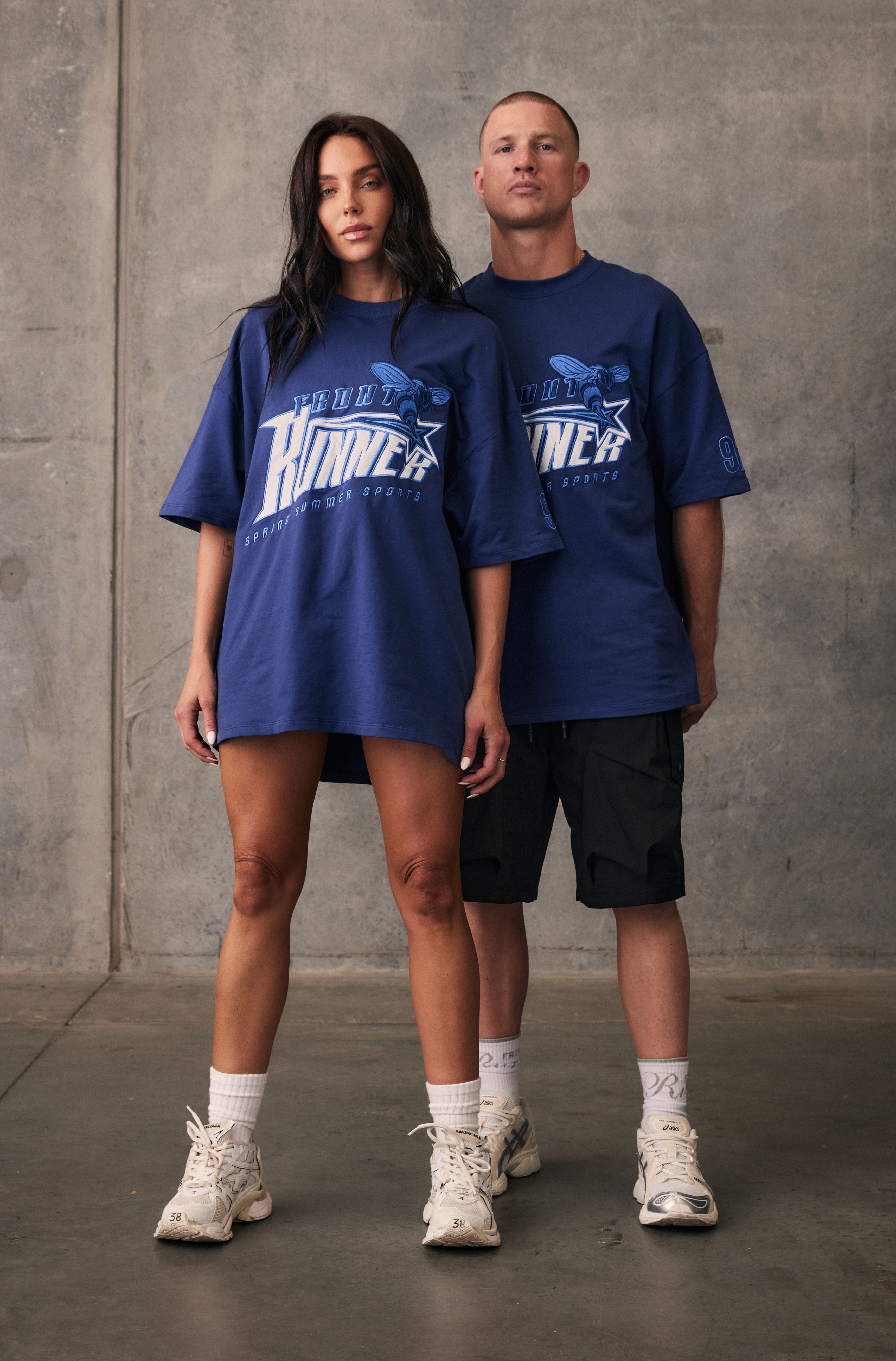 Galaxy Print Hornet Graphic Tee