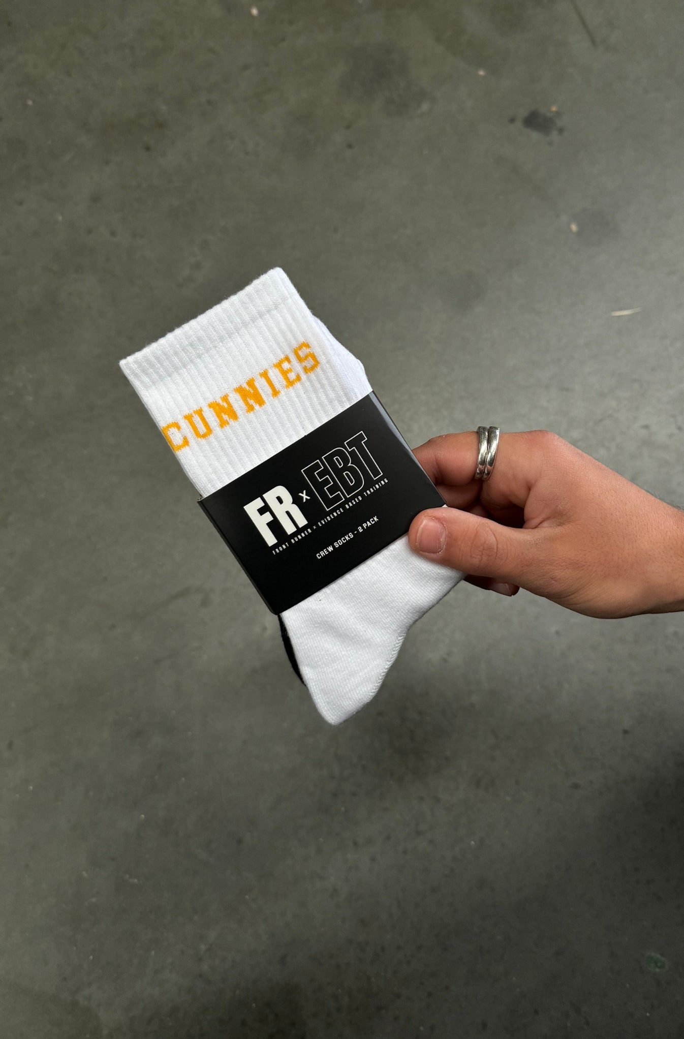 Lambo Crew Socks by Cunnies
