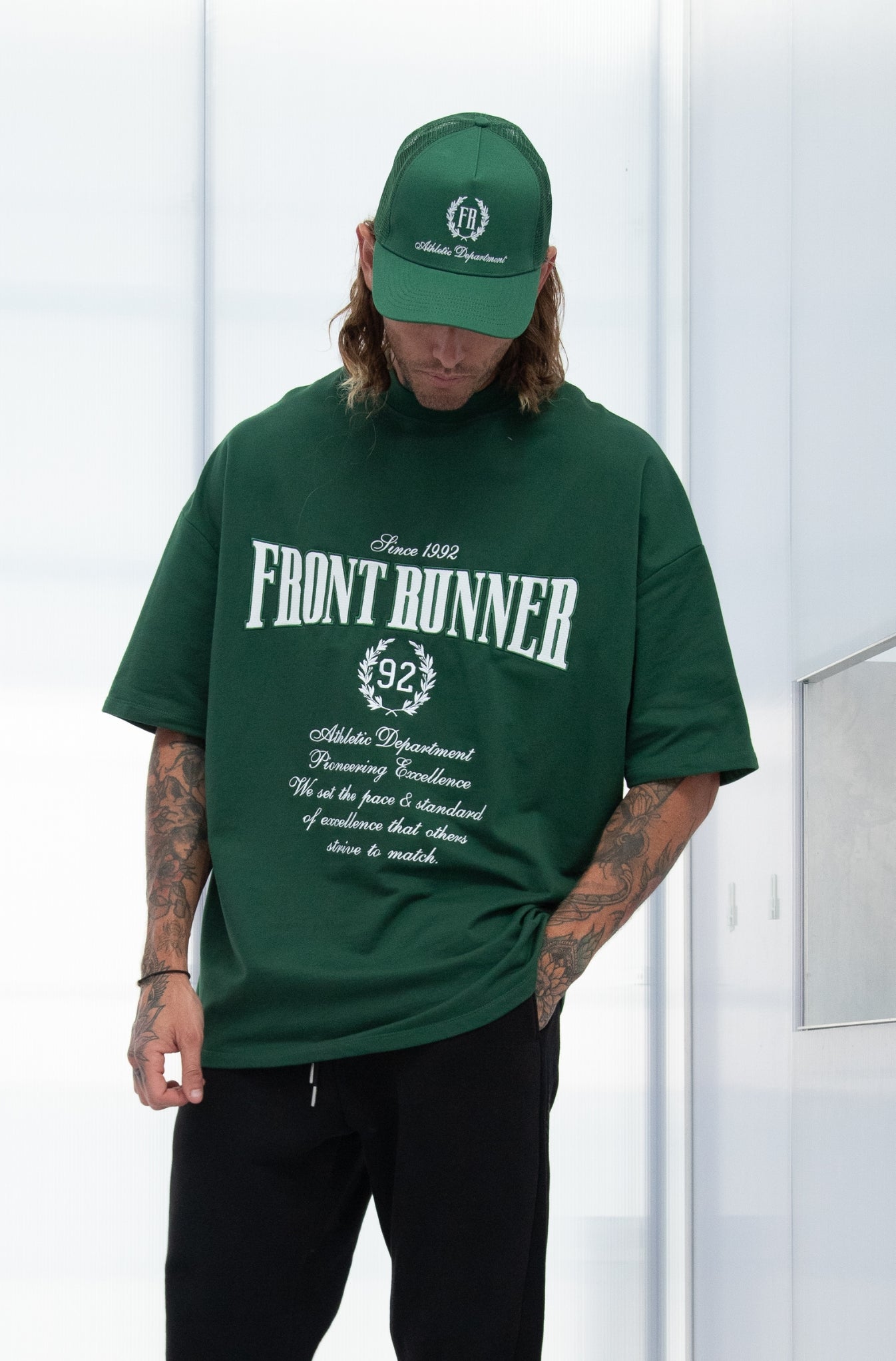 Forest Green Trucker Cap by Excellence