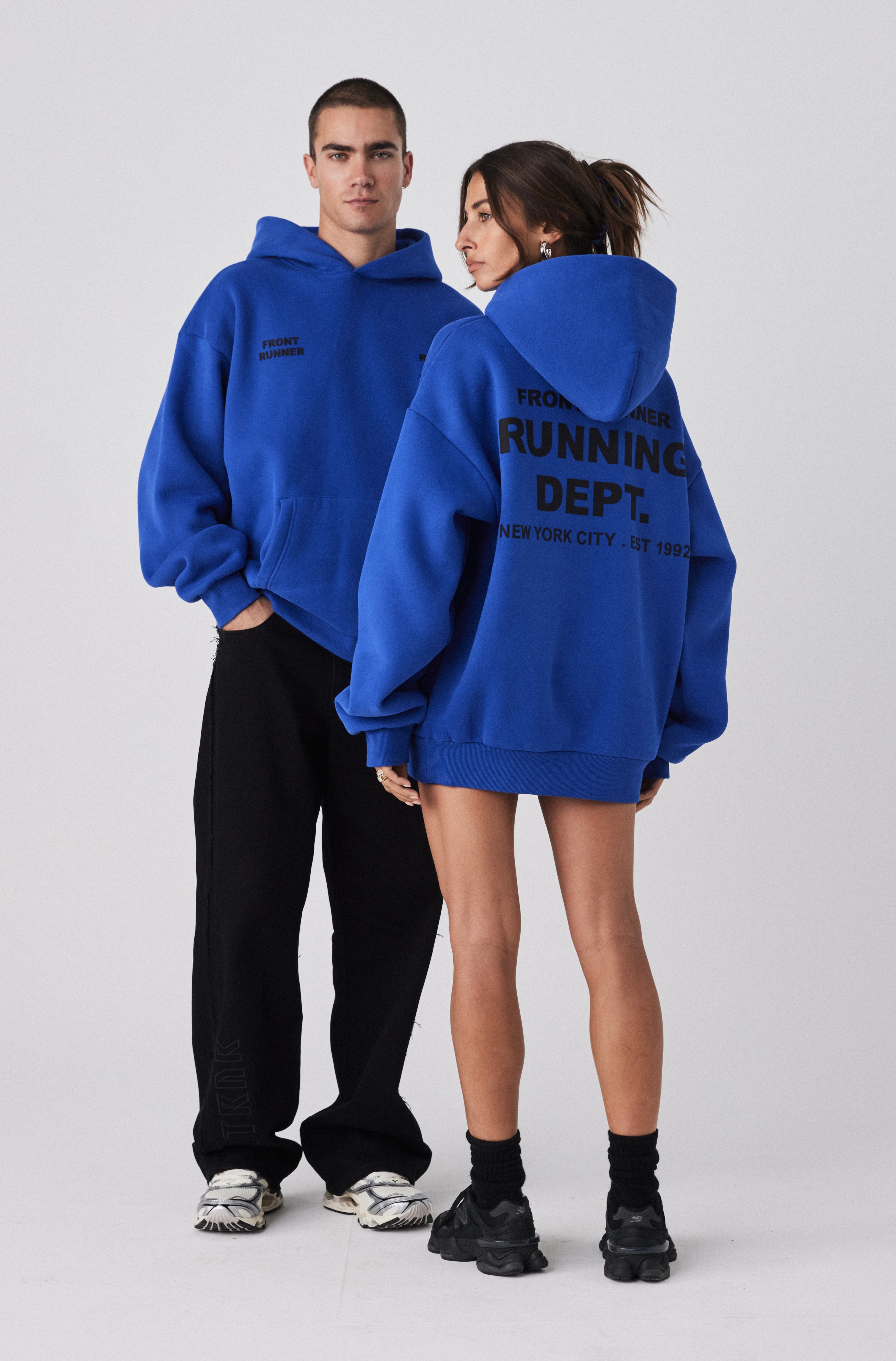Cobalt Running Hoodie by Running Dept
