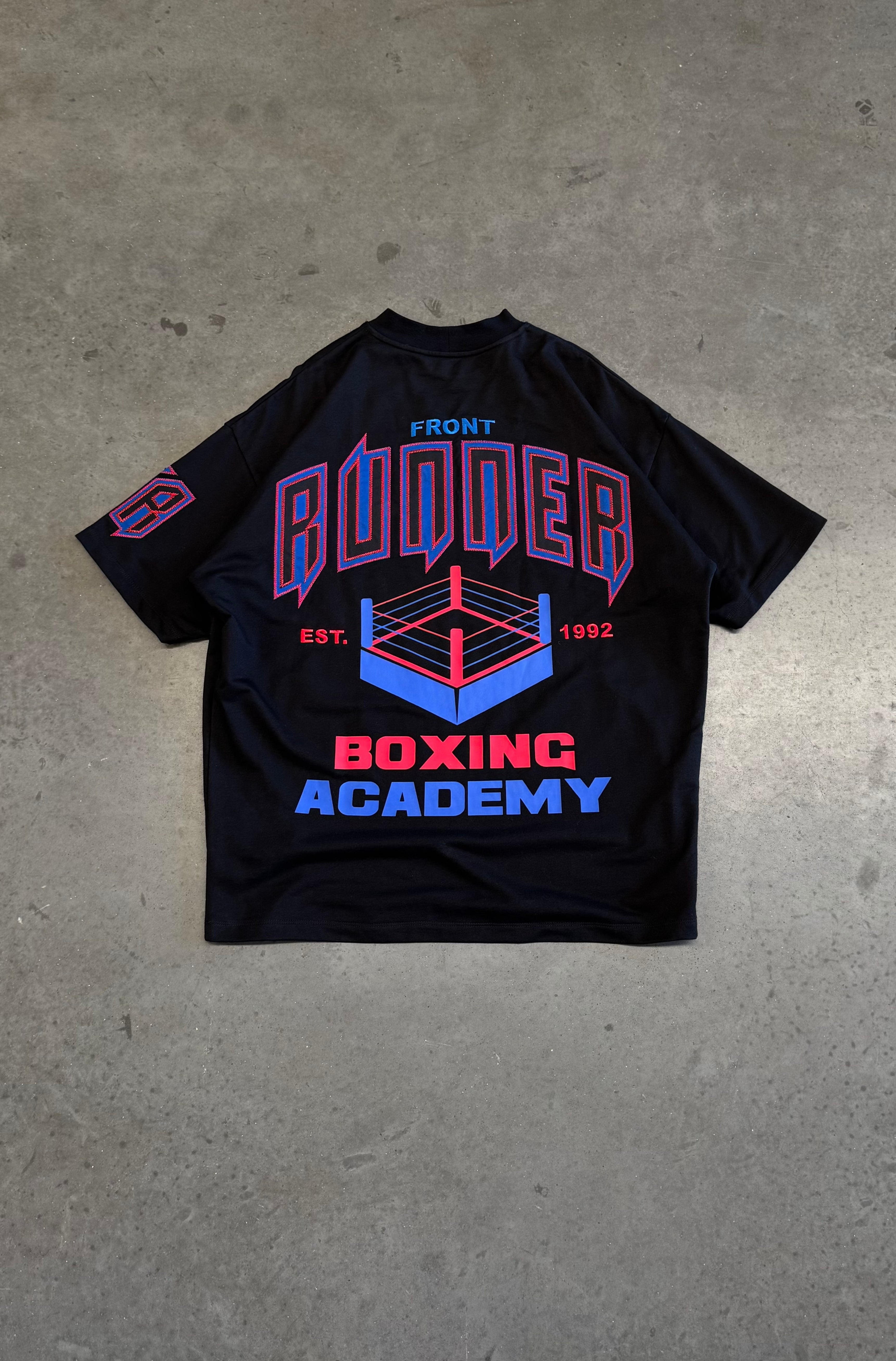 Black Boxing Academy Training Tee