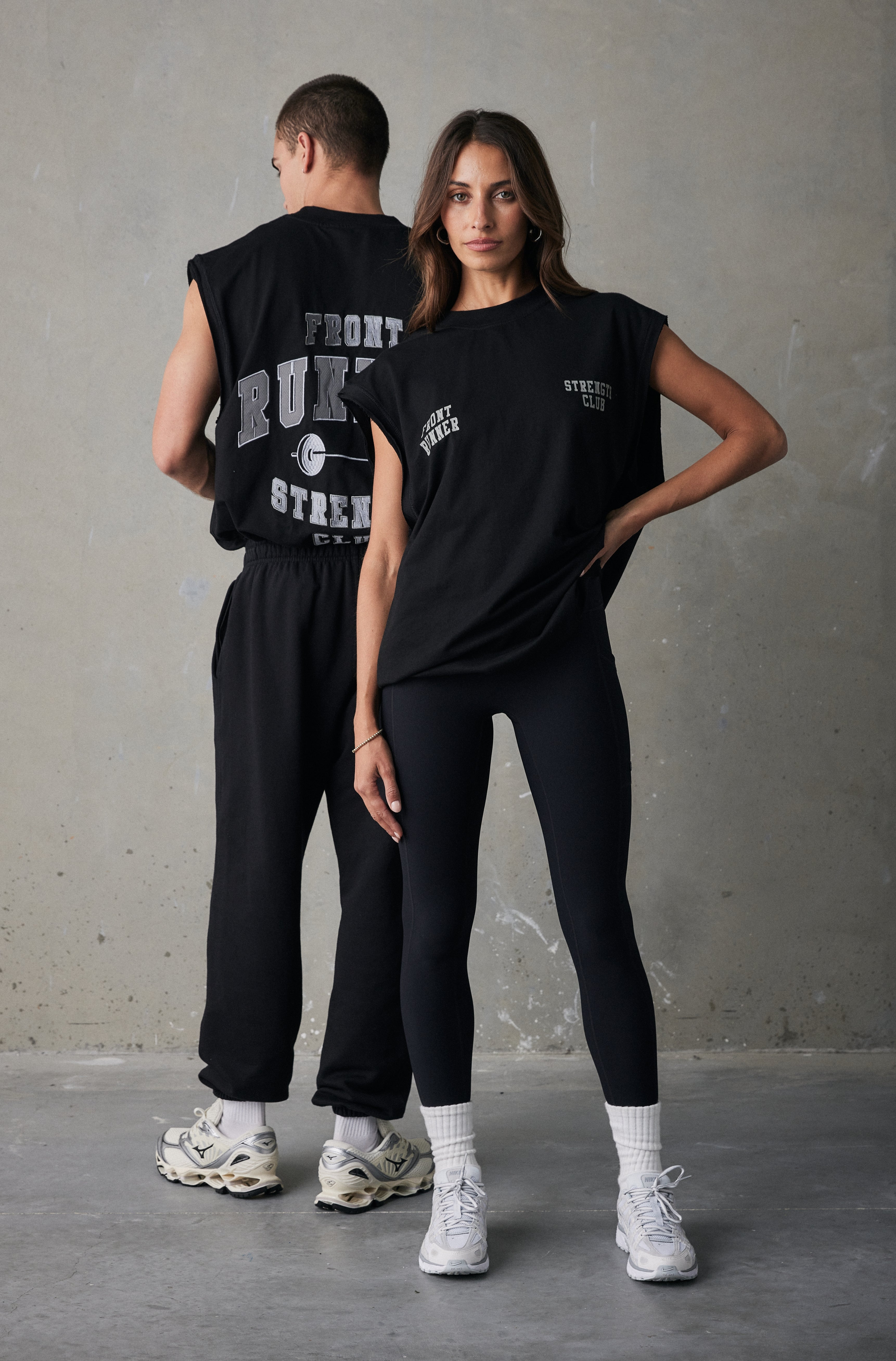 Black Strength Tank for Workouts & Training