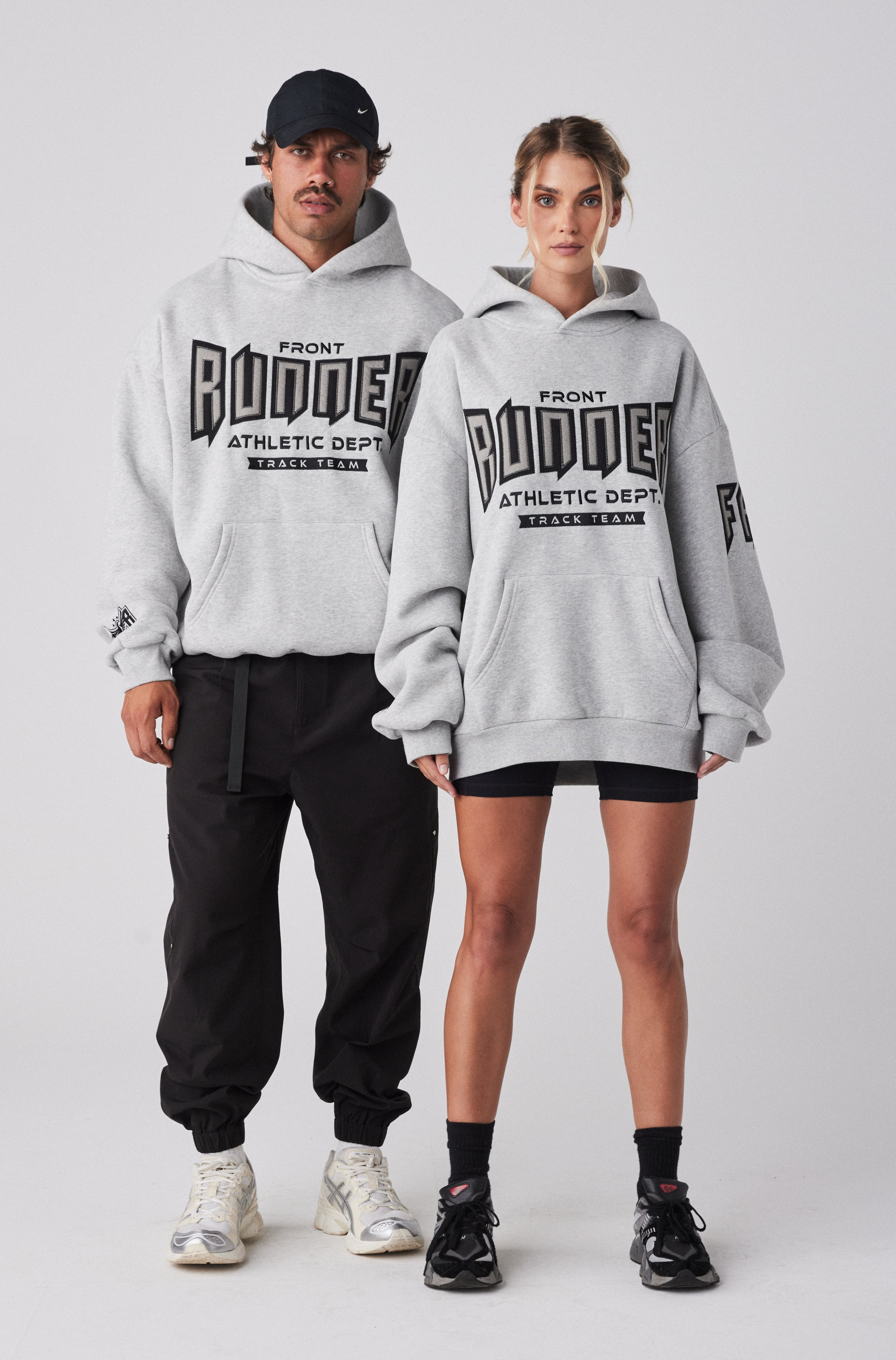 Viper Dept Grey Marle Hoodie - Stylish Pullover