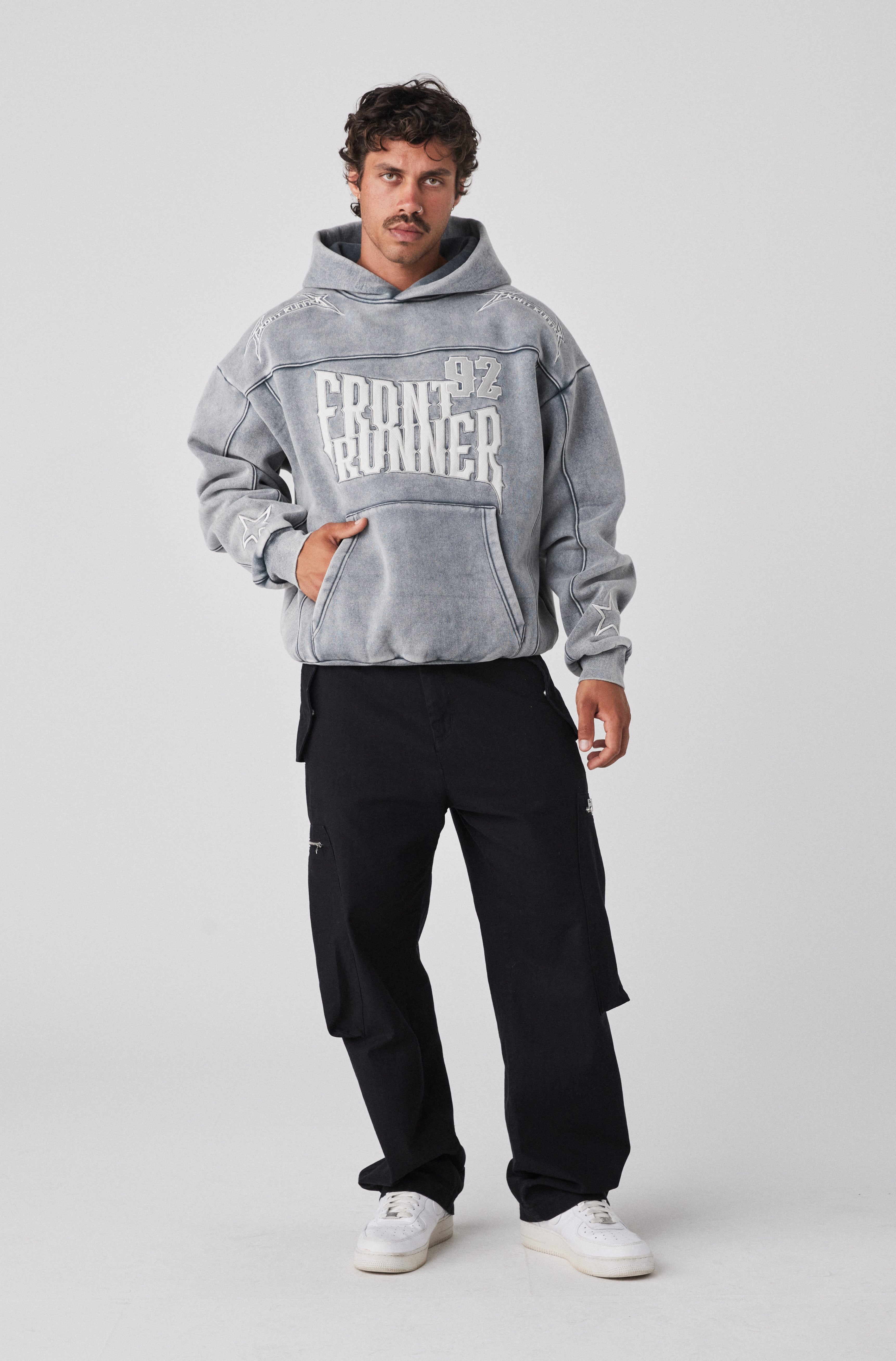 Concrete Pyro Hoodie - Stylish & Durable
