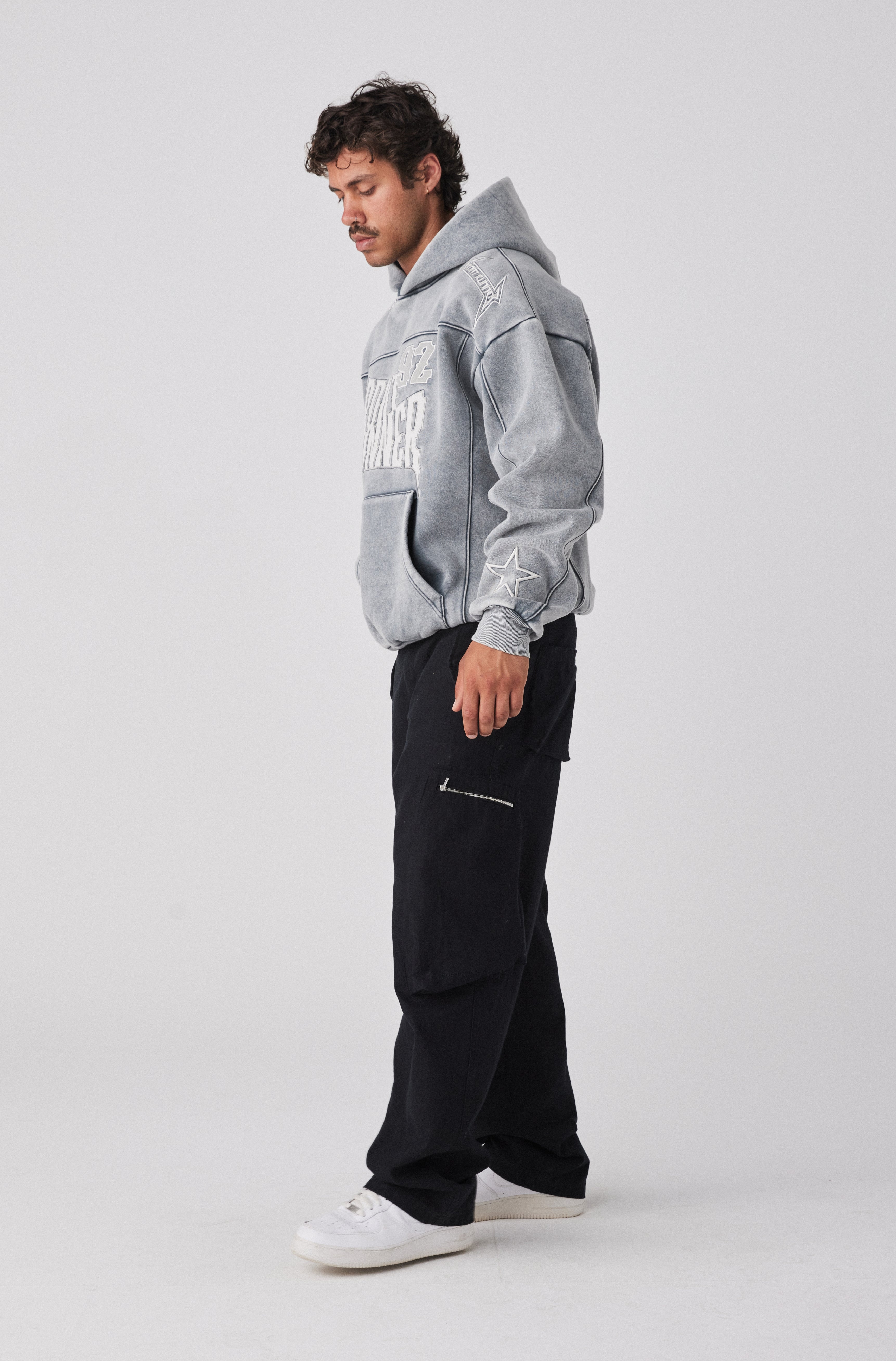Concrete Pyro Hoodie - Stylish & Durable
