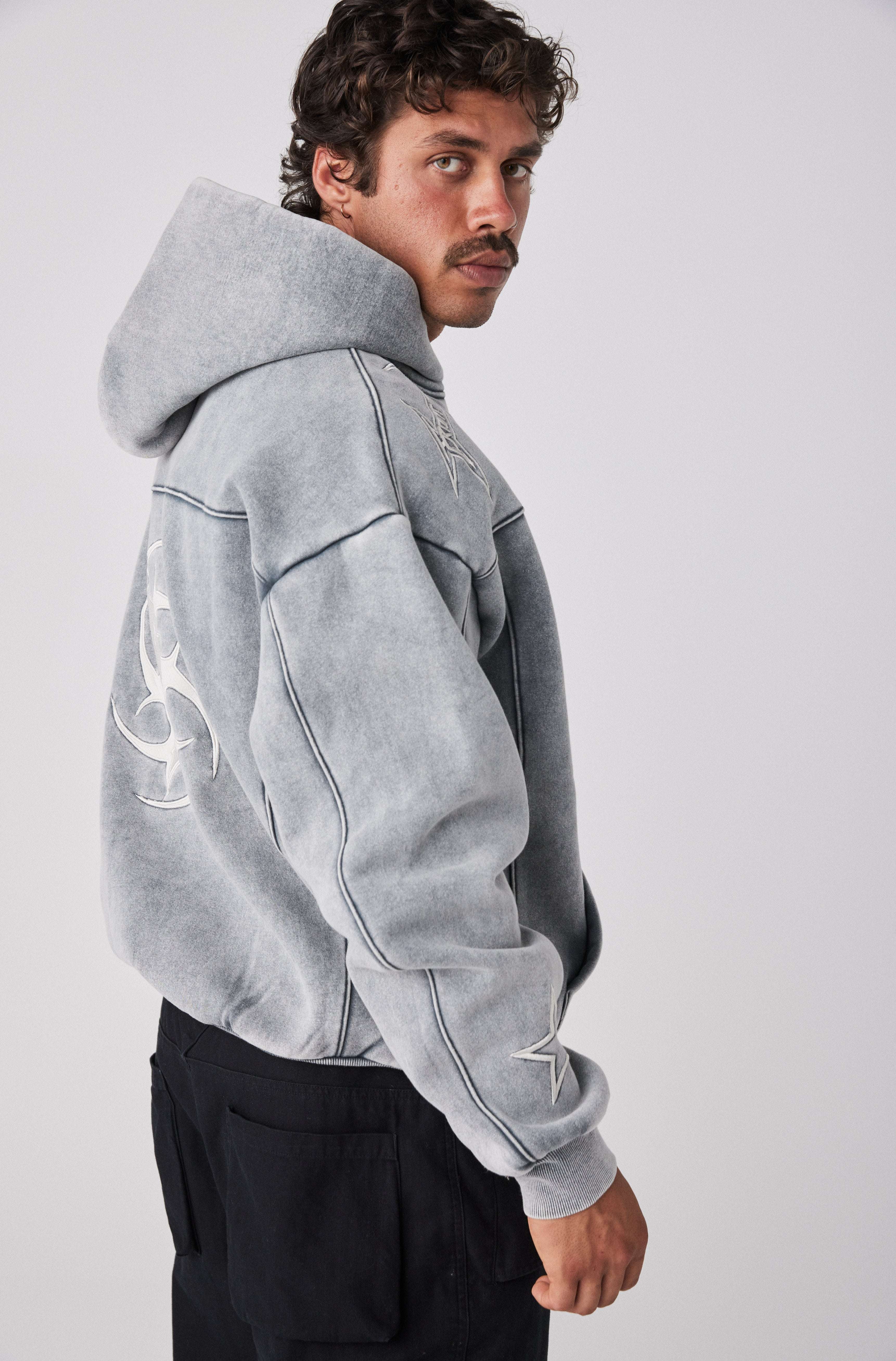 Concrete Pyro Hoodie - Stylish & Durable