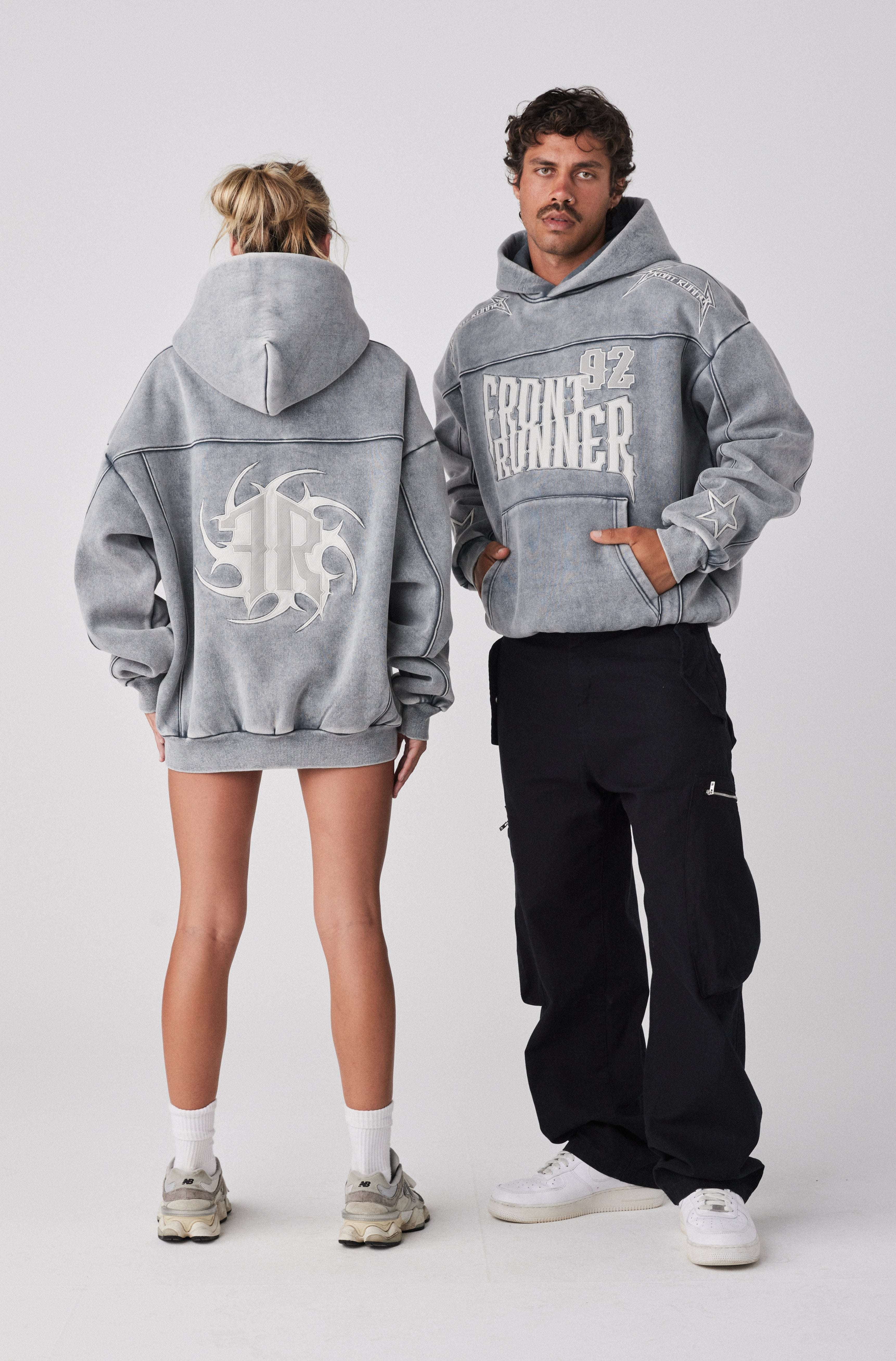 Concrete Pyro Hoodie - Stylish & Durable