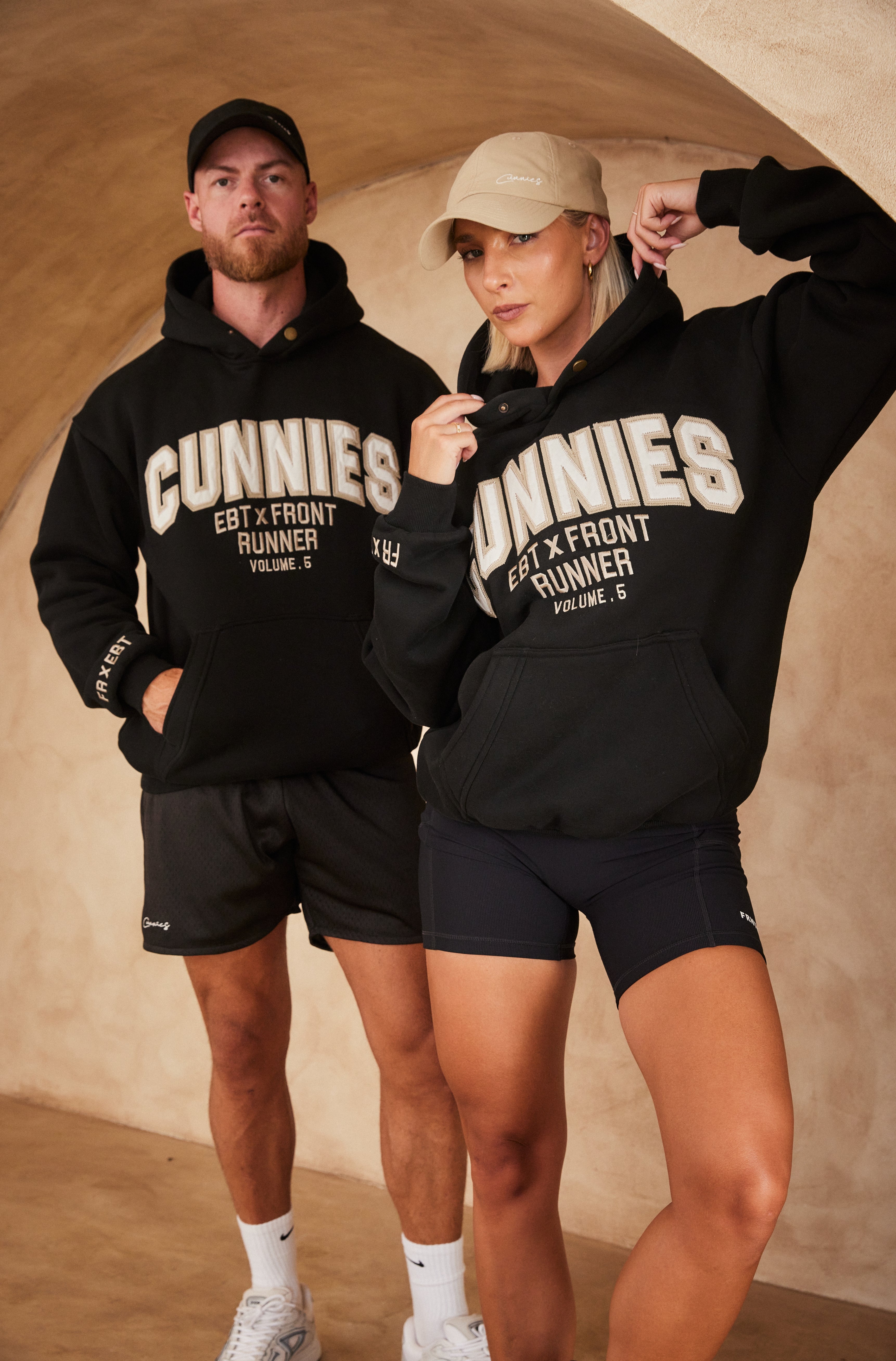 V5 Cunnies Black Malt Hoodie - Stylish & Comfortable